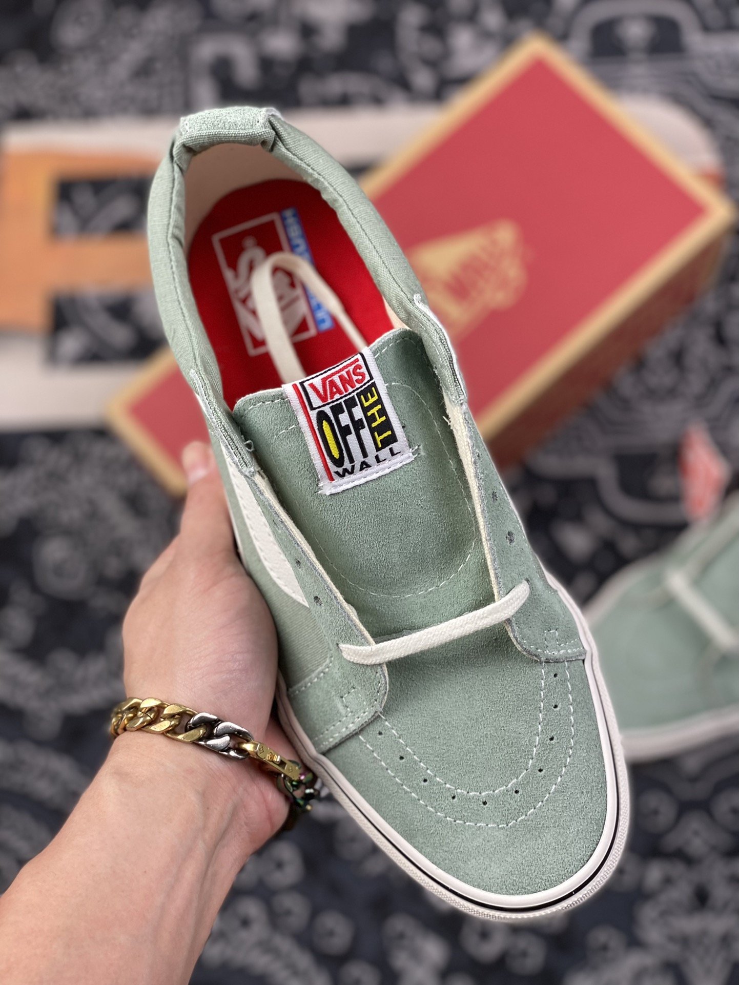 160 余文乐同款 vans Sk8-Low 薄荷绿 2022春夏新款SK8-Low薄荷绿 VN0A4UWIB82