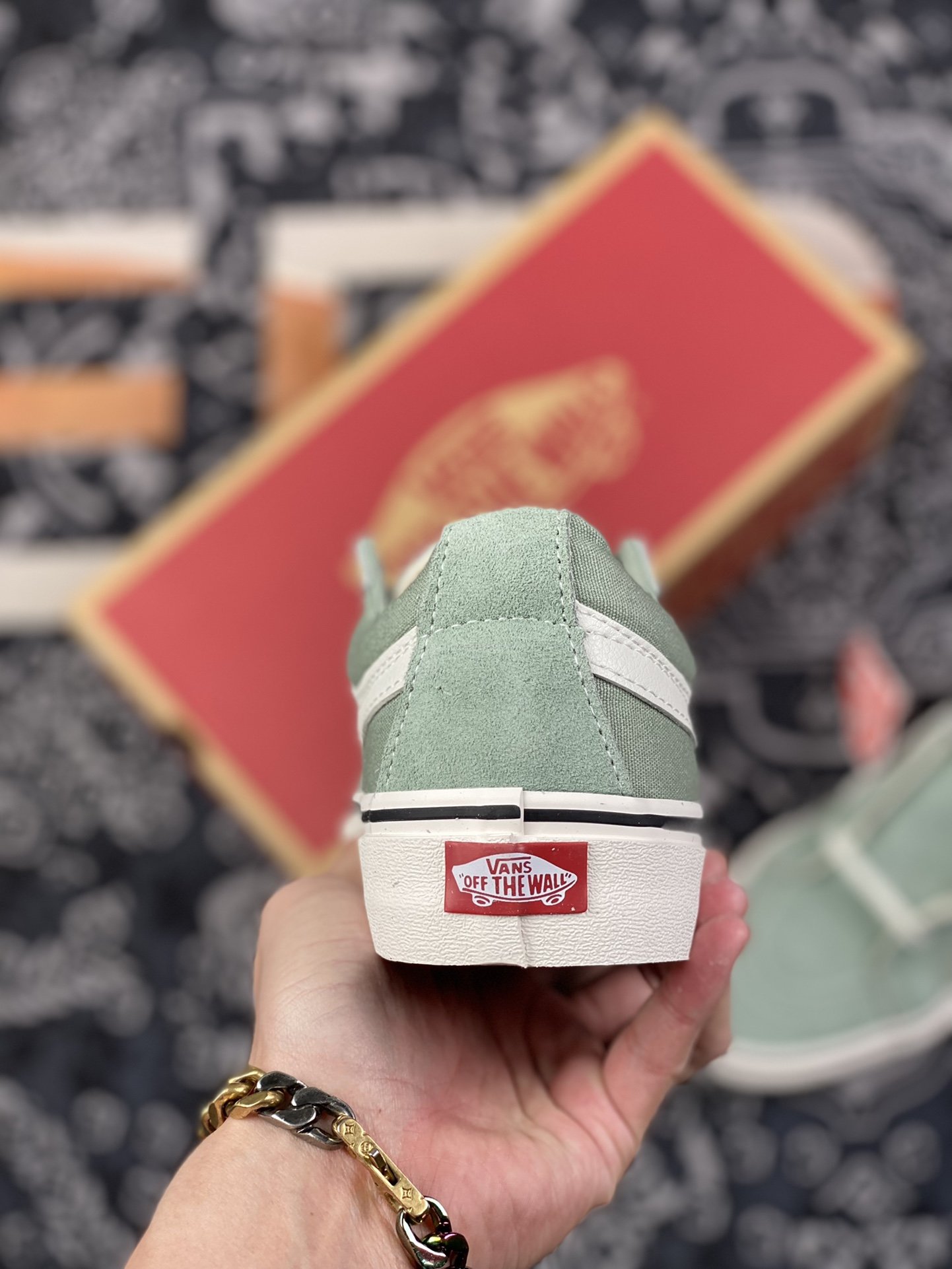 160 余文乐同款 vans Sk8-Low 薄荷绿 2022春夏新款SK8-Low薄荷绿 VN0A4UWIB82