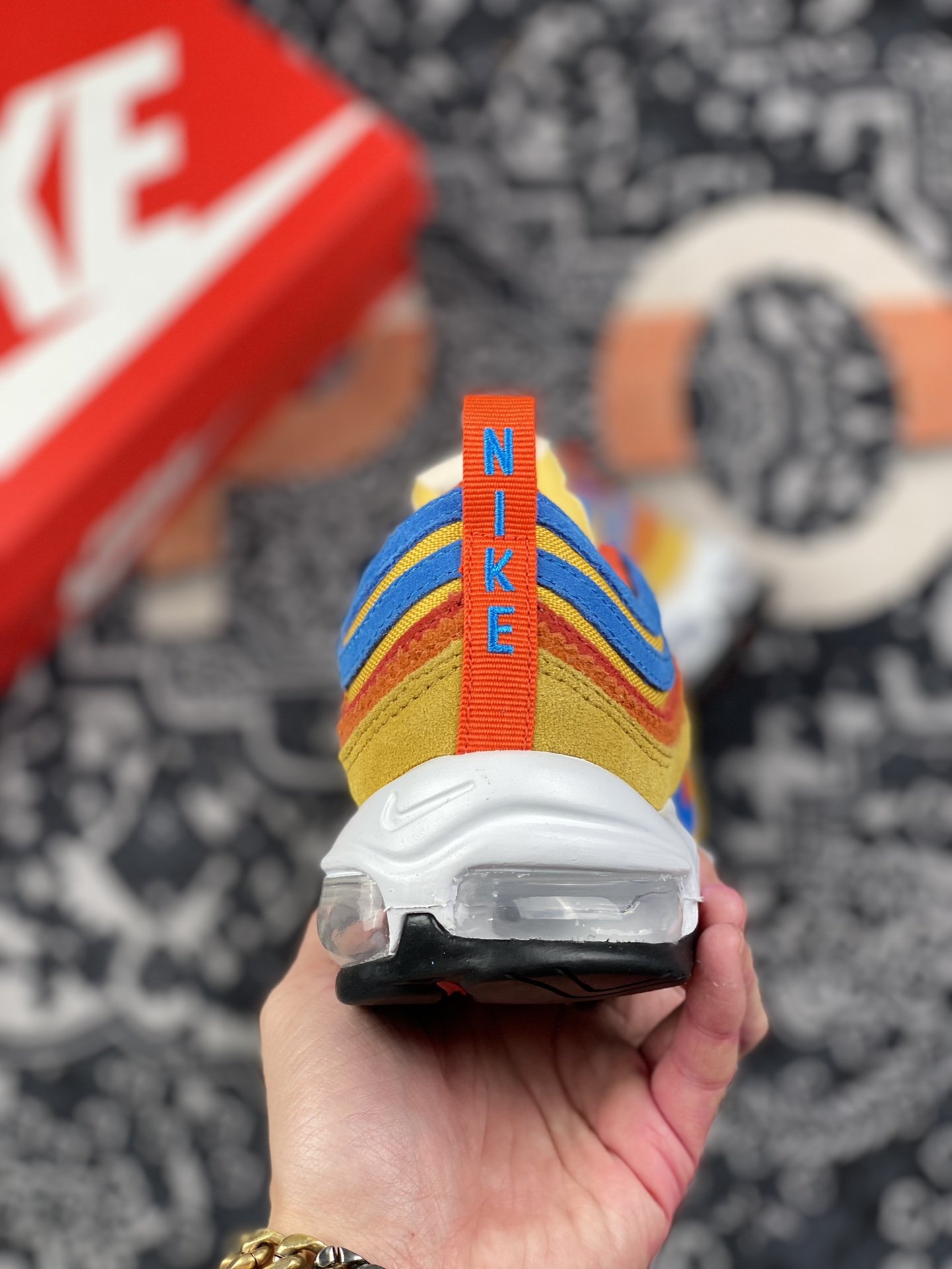 240 Nike Air Max 97 Air 黄红蓝 DH1085-700-莆田鞋,莆田鞋货源,高仿鞋,高仿鞋货源,安福档口,莆田高仿鞋,莆田鞋批发,高仿鞋批发,莆田高仿运动鞋,高仿运动鞋,莆田运动鞋 240 Nike Air Max 97 Air 黄红蓝 DH1085-700