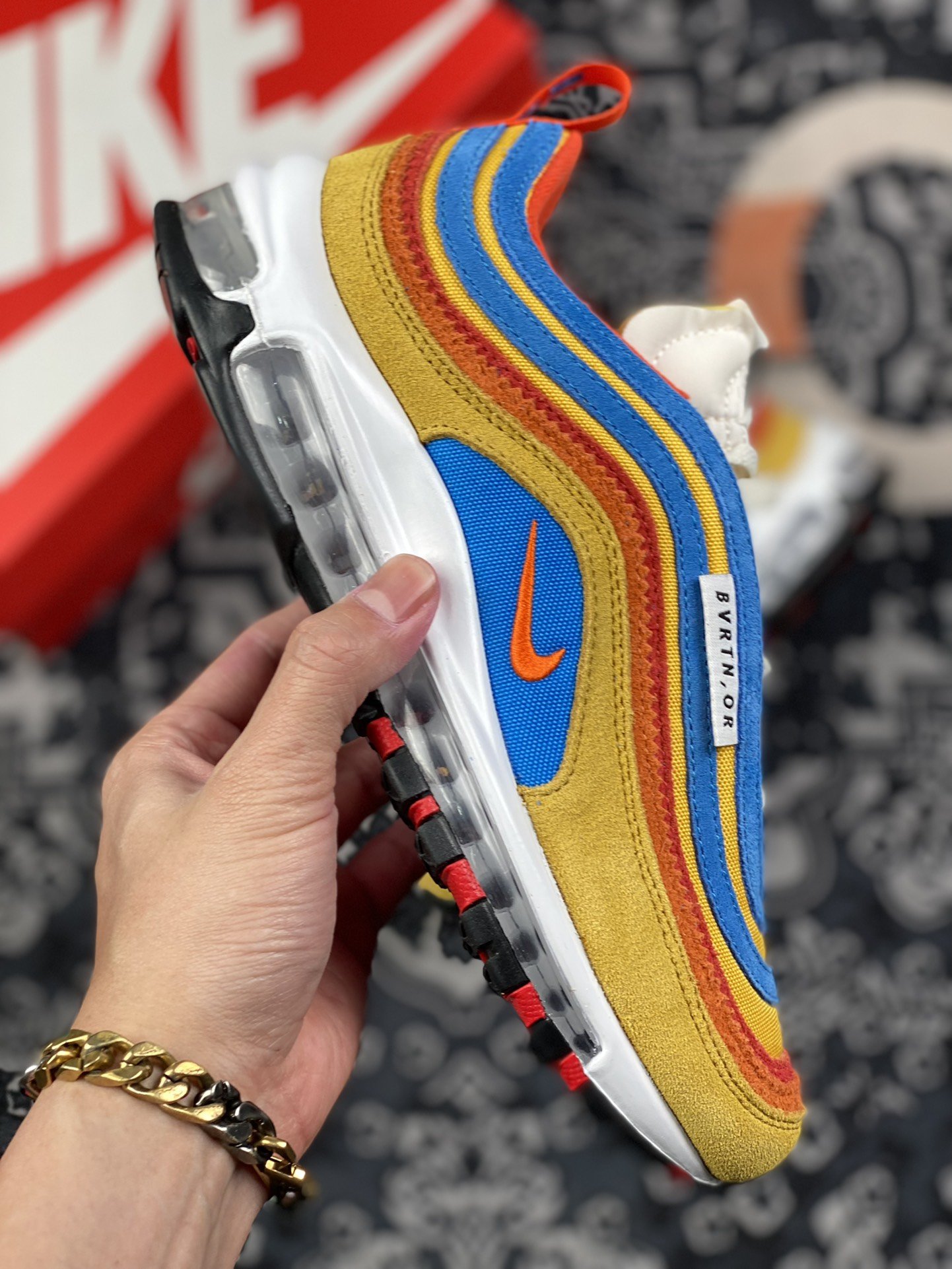 240 Nike Air Max 97 Air 黄红蓝 DH1085-700-莆田鞋,莆田鞋货源,高仿鞋,高仿鞋货源,安福档口,莆田高仿鞋,莆田鞋批发,高仿鞋批发,莆田高仿运动鞋,高仿运动鞋,莆田运动鞋 240 Nike Air Max 97 Air 黄红蓝 DH1085-700