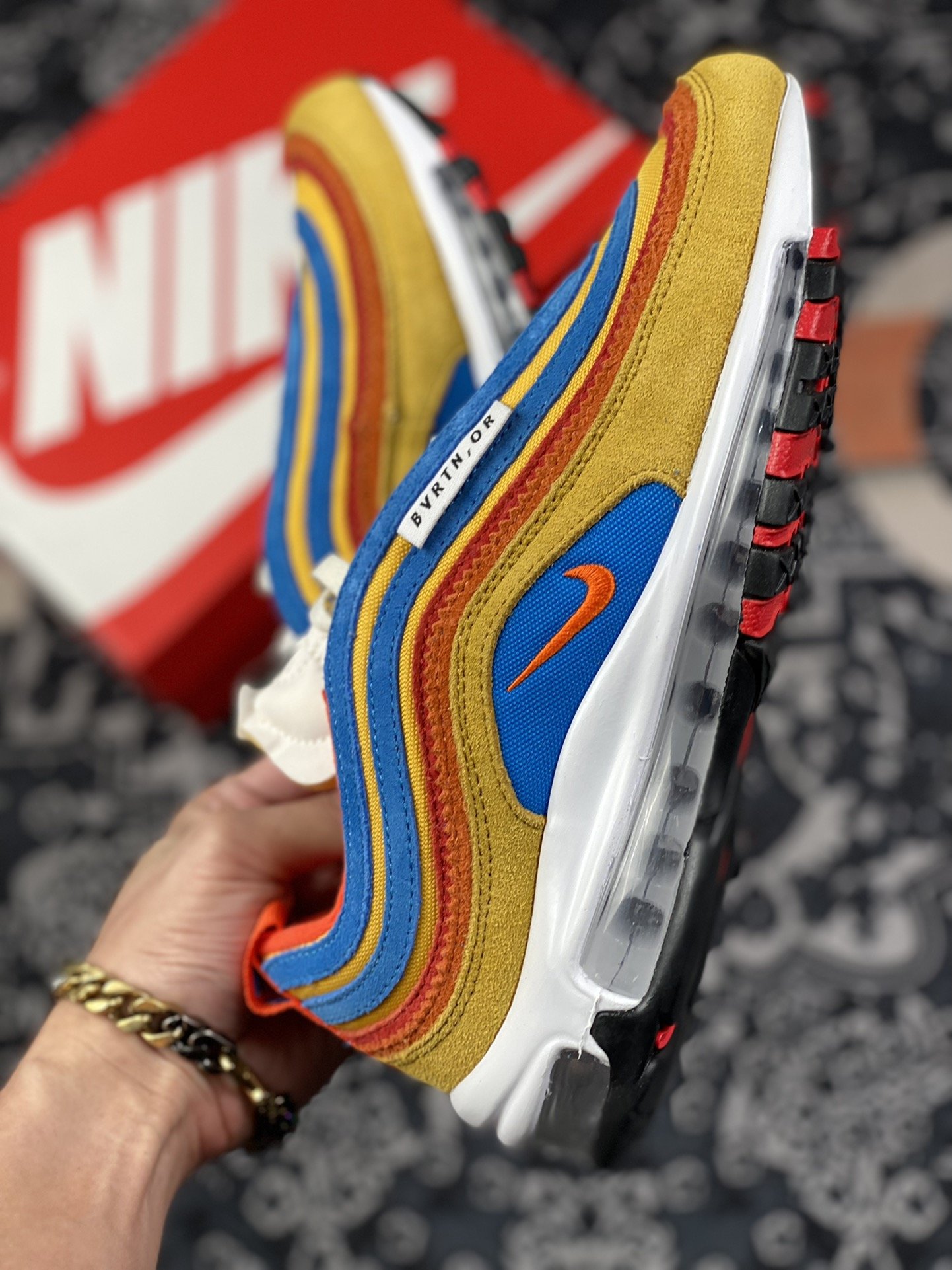 240 Nike Air Max 97 Air 黄红蓝 DH1085-700-莆田鞋,莆田鞋货源,高仿鞋,高仿鞋货源,安福档口,莆田高仿鞋,莆田鞋批发,高仿鞋批发,莆田高仿运动鞋,高仿运动鞋,莆田运动鞋 240 Nike Air Max 97 Air 黄红蓝 DH1085-700