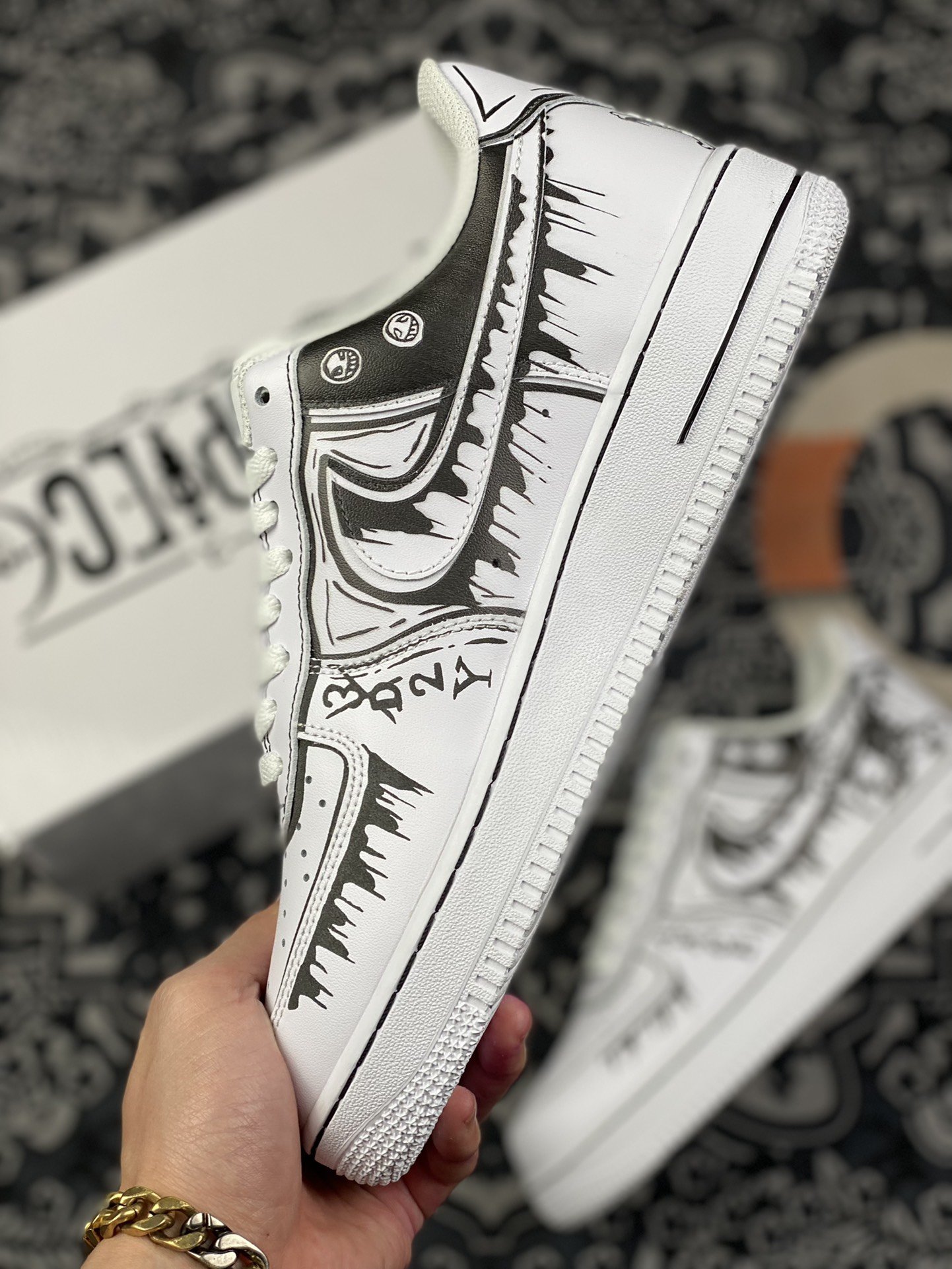 260 官方爆款定制 二次元主题 Nike Air Force 1 Low’07 海贼王配色CW2288-301