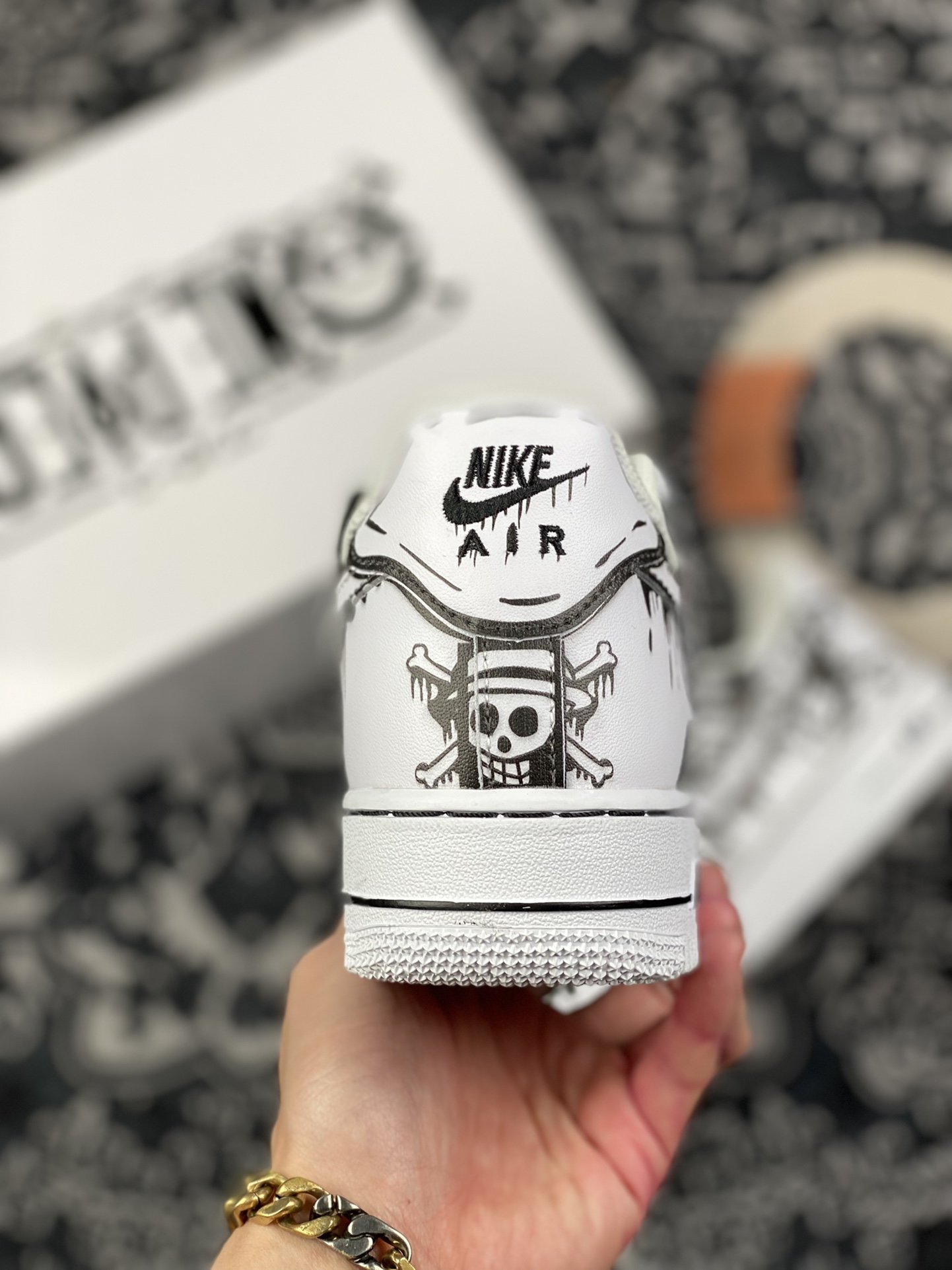 260 官方爆款定制 二次元主题 Nike Air Force 1 Low’07 海贼王配色CW2288-301