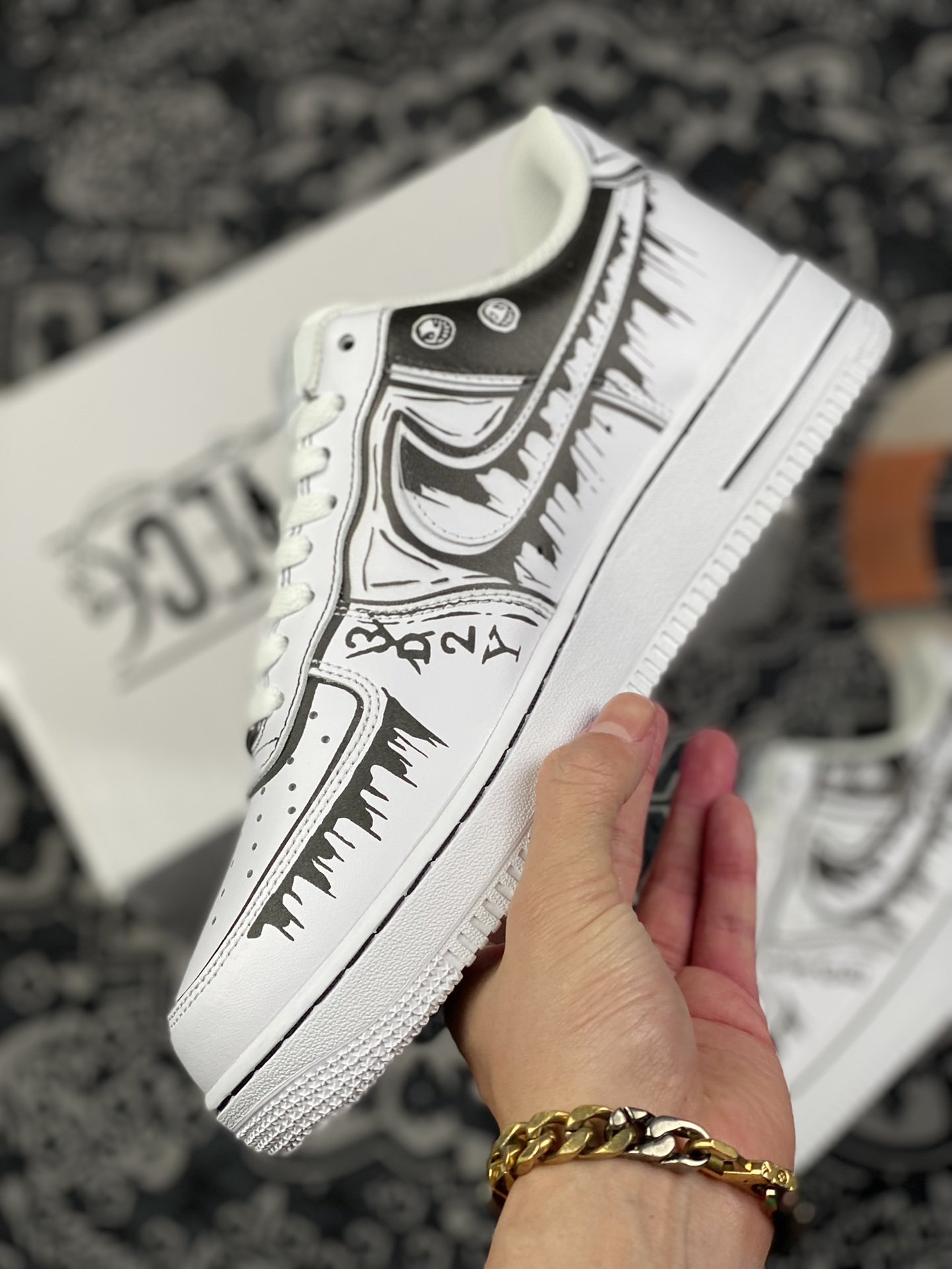 260 官方爆款定制 二次元主题 Nike Air Force 1 Low’07 海贼王配色CW2288-301