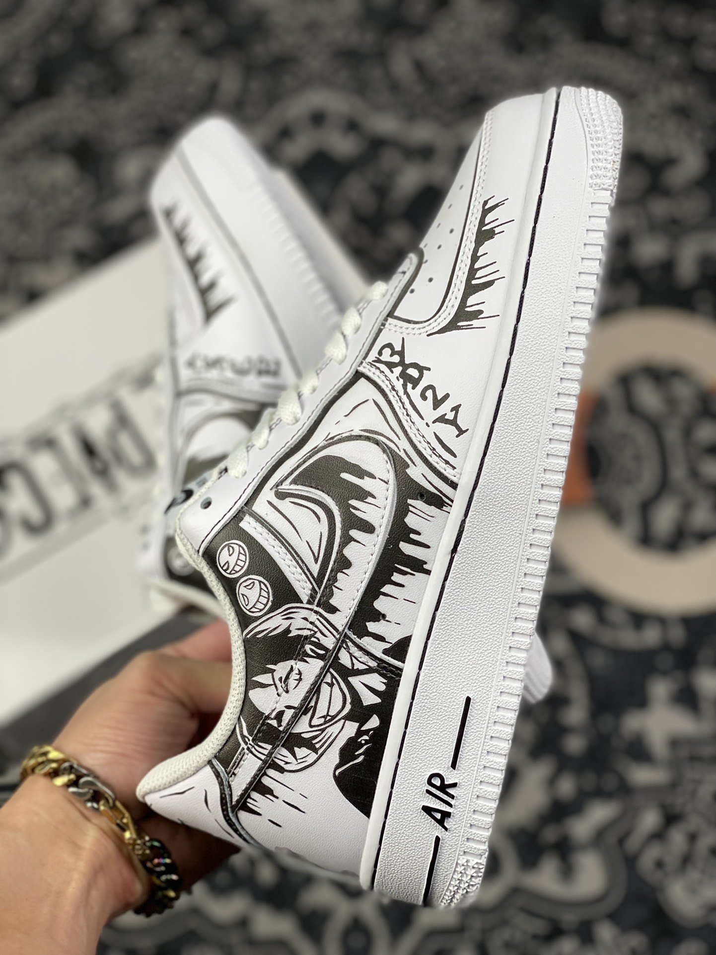 260 官方爆款定制 二次元主题 Nike Air Force 1 Low’07 海贼王配色CW2288-301