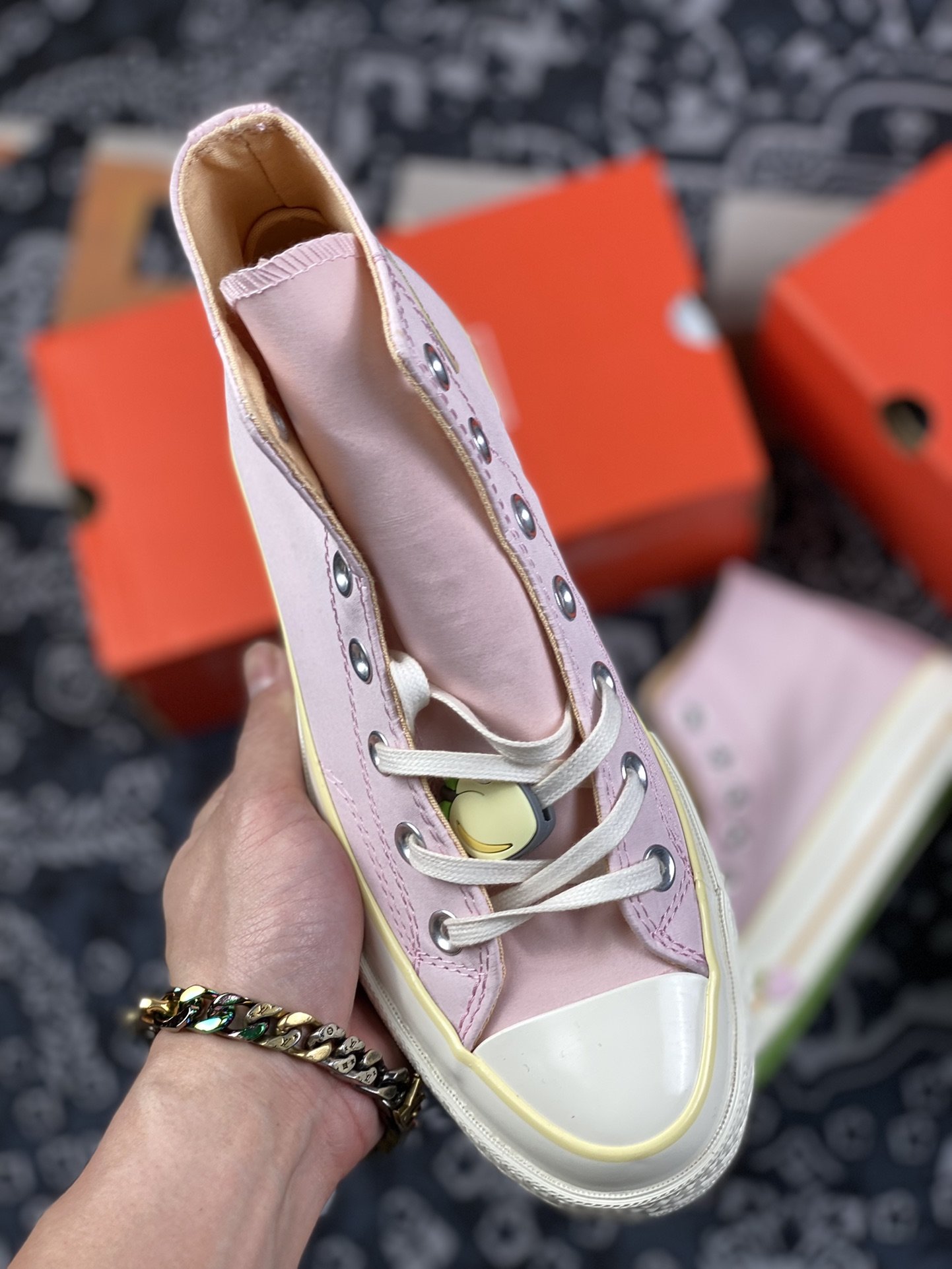 170 这次converse不调色了改做水果拼盘了粉/白绝配春天~