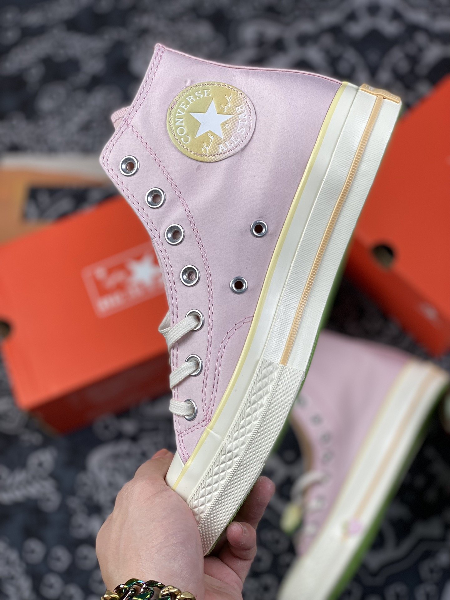 170 这次converse不调色了改做水果拼盘了粉/白绝配春天~