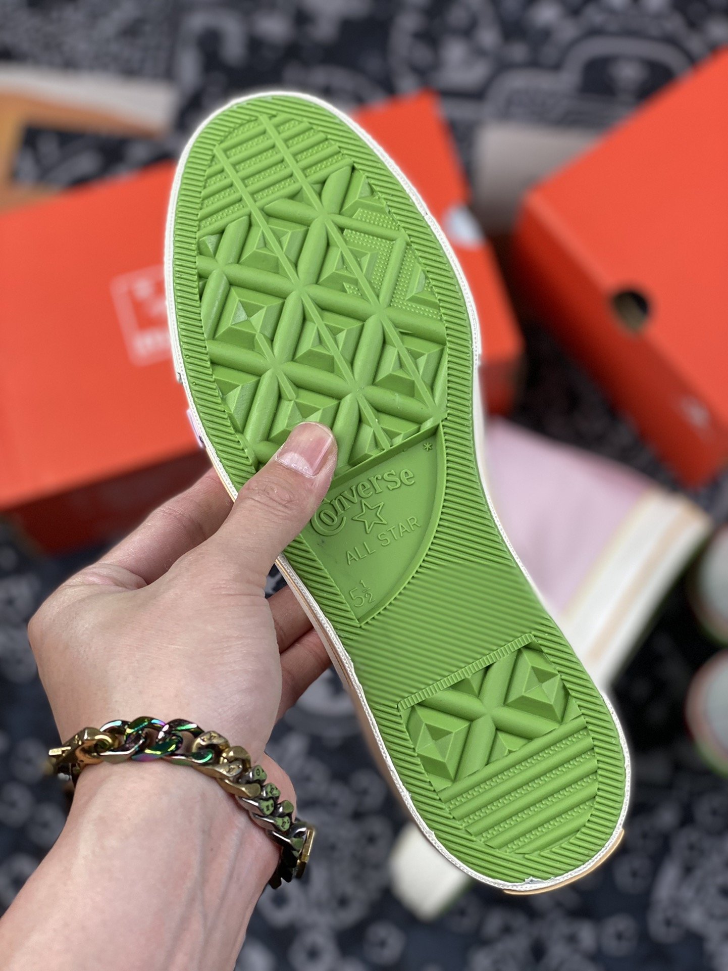 170 这次converse不调色了改做水果拼盘了粉/白绝配春天~