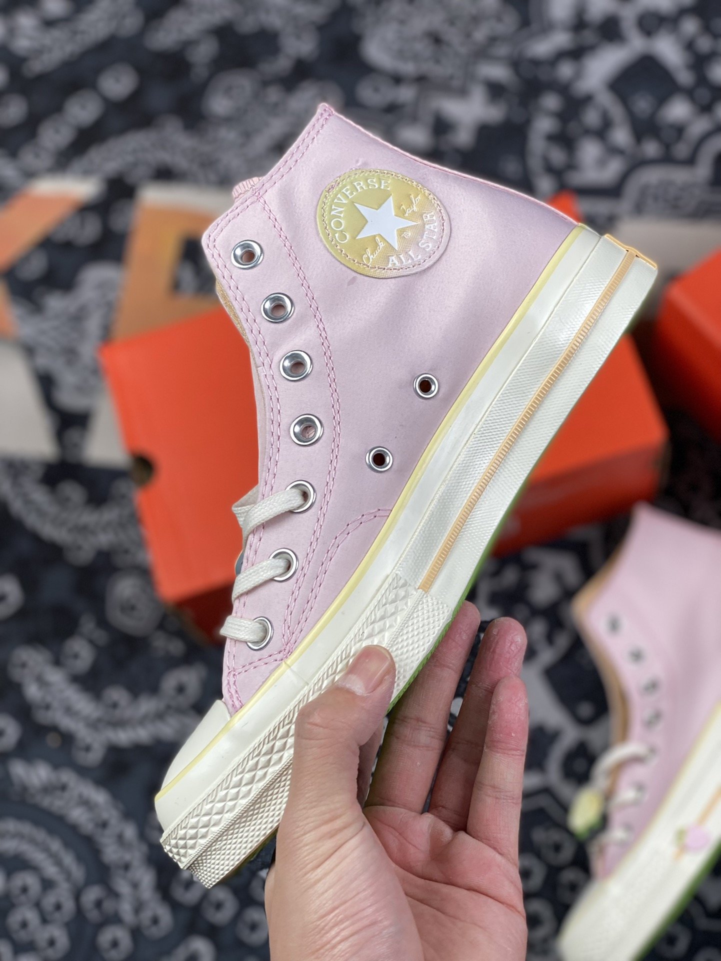 170 这次converse不调色了改做水果拼盘了粉/白绝配春天~