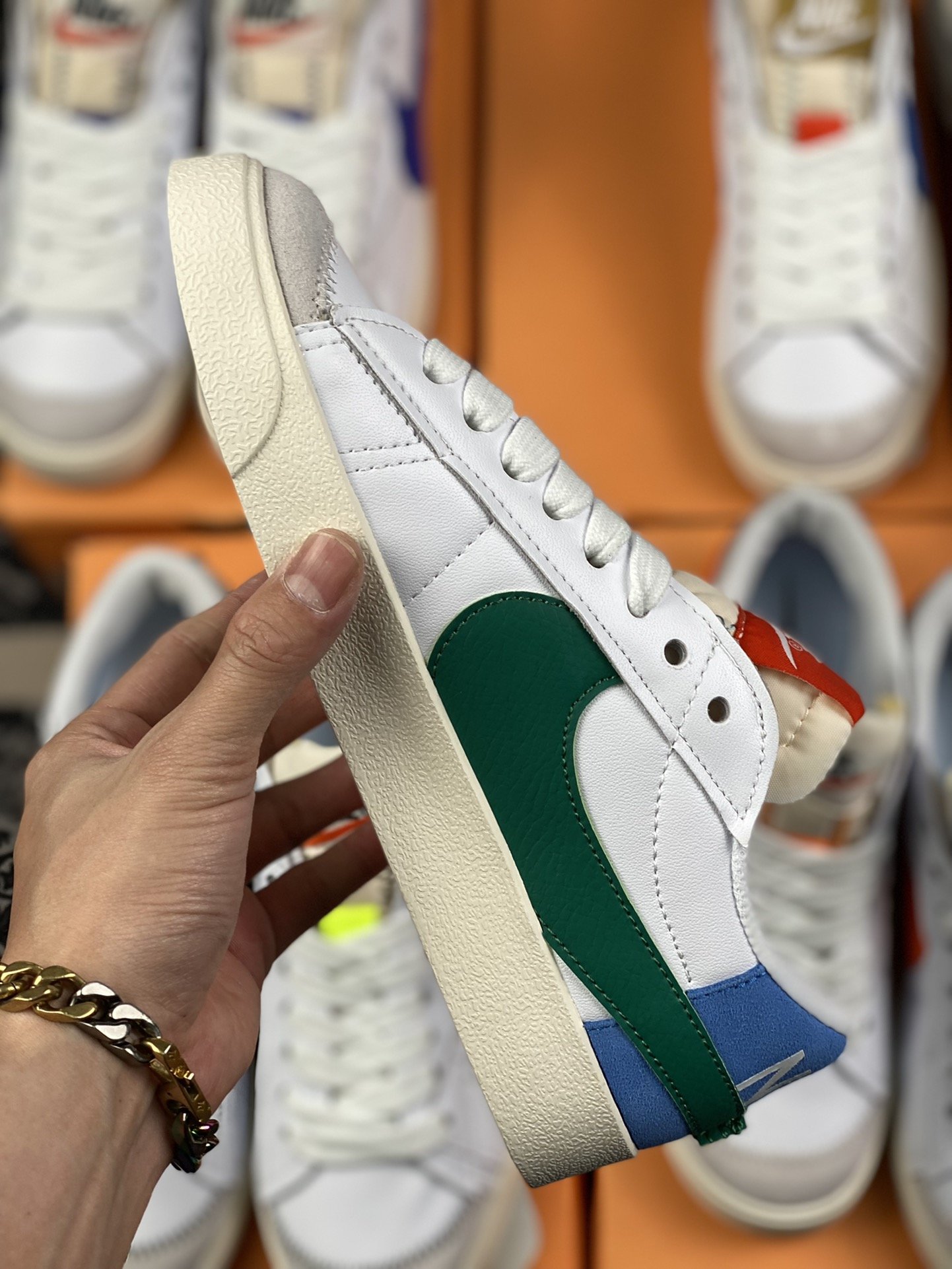 160 Nike BLAZER LOW ’77 JUMBO 经典开拓者板鞋 DQ1470-101