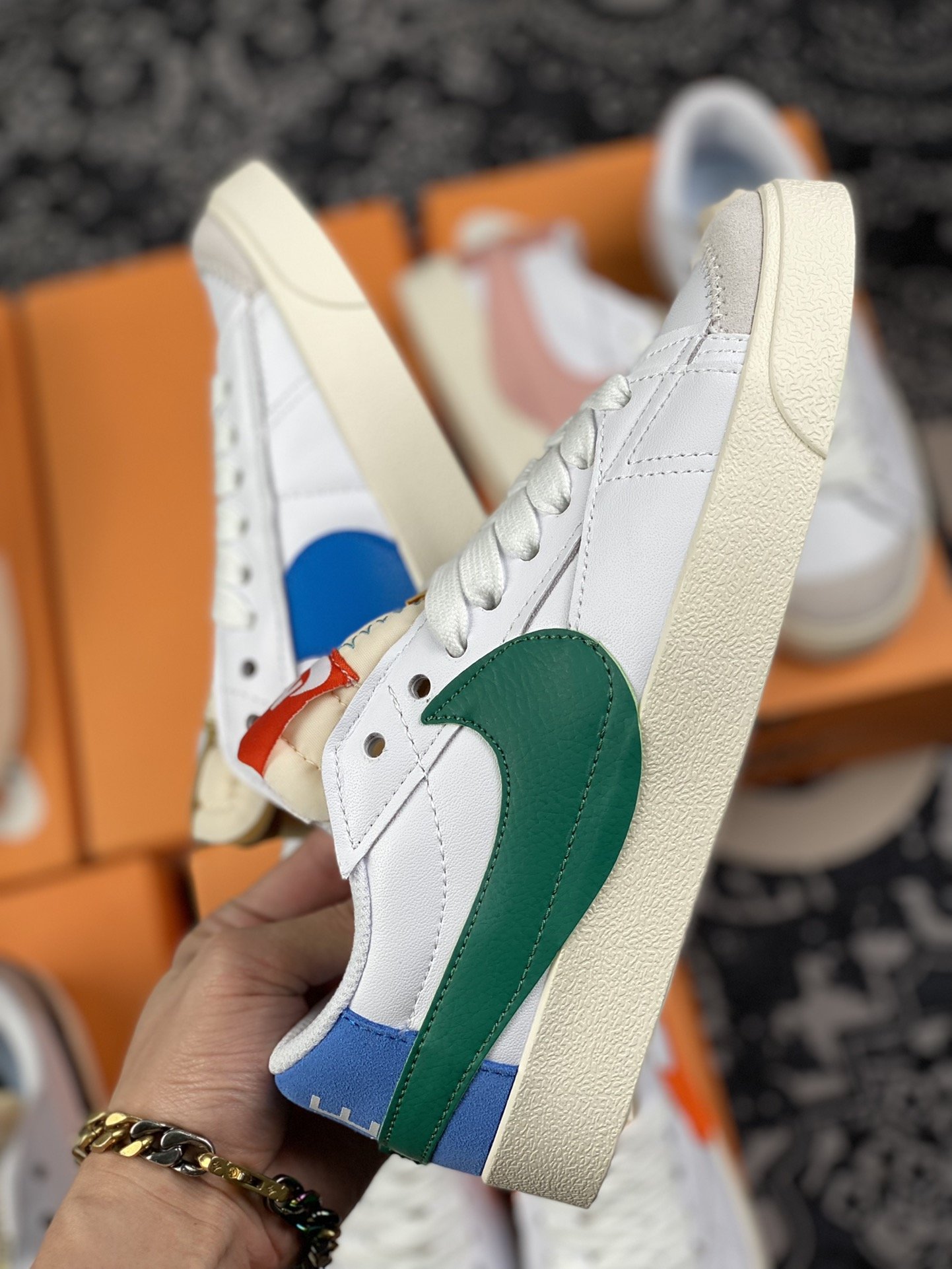 160 Nike BLAZER LOW ’77 JUMBO 经典开拓者板鞋 DQ1470-101