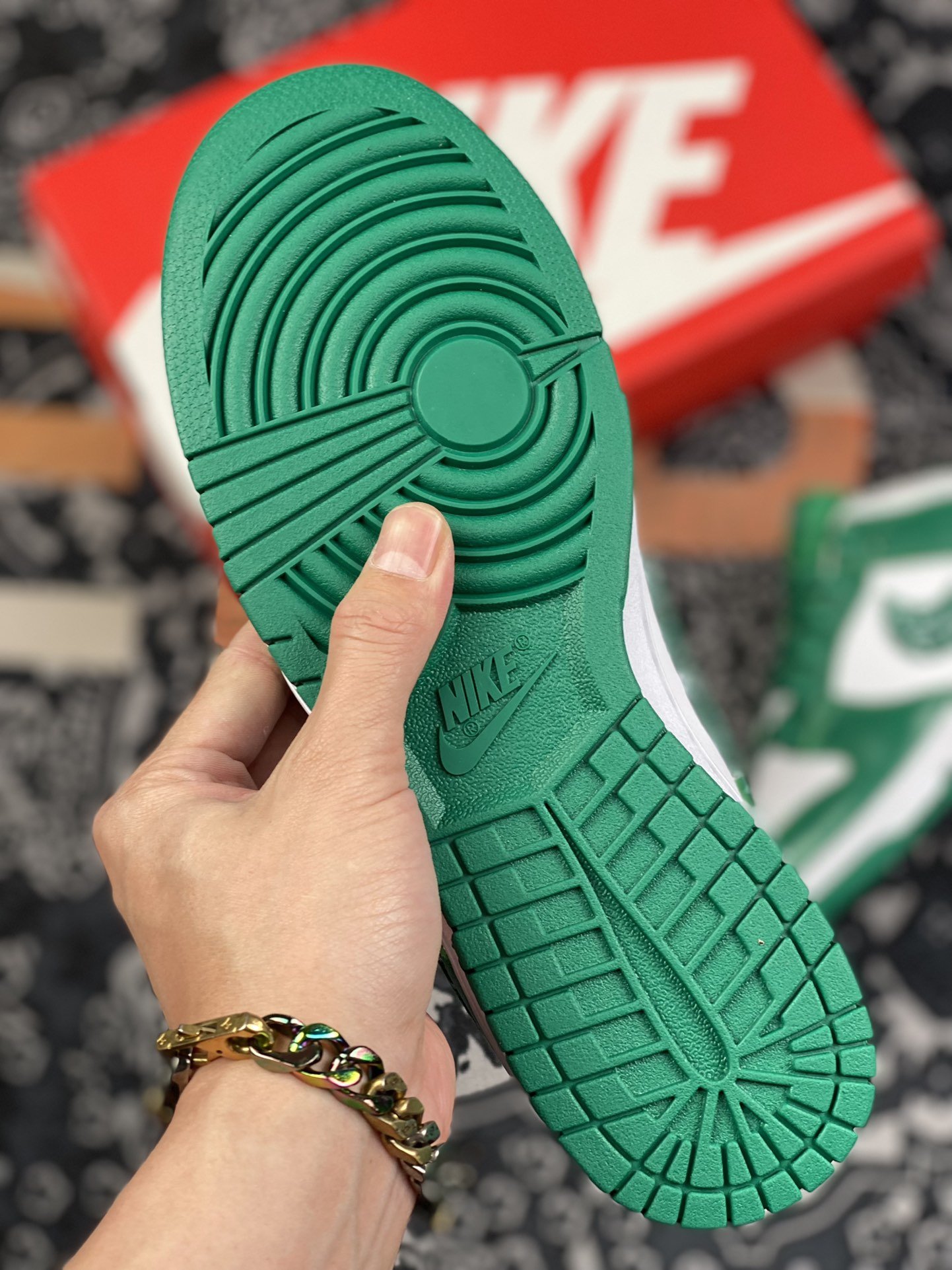 360 纯原 aj6 白绿 腰果花 DD4401-102