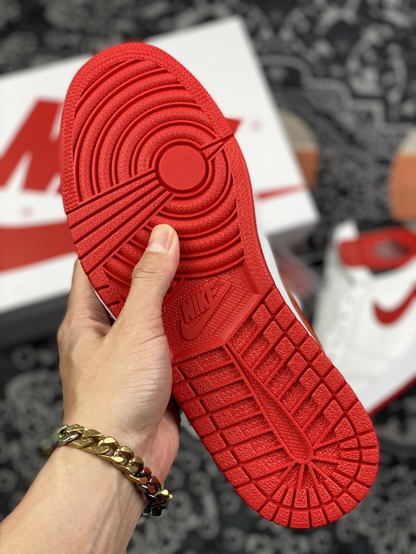 450 纯原批次 Air Jordan 1 High Heritage” 白红 555088-161