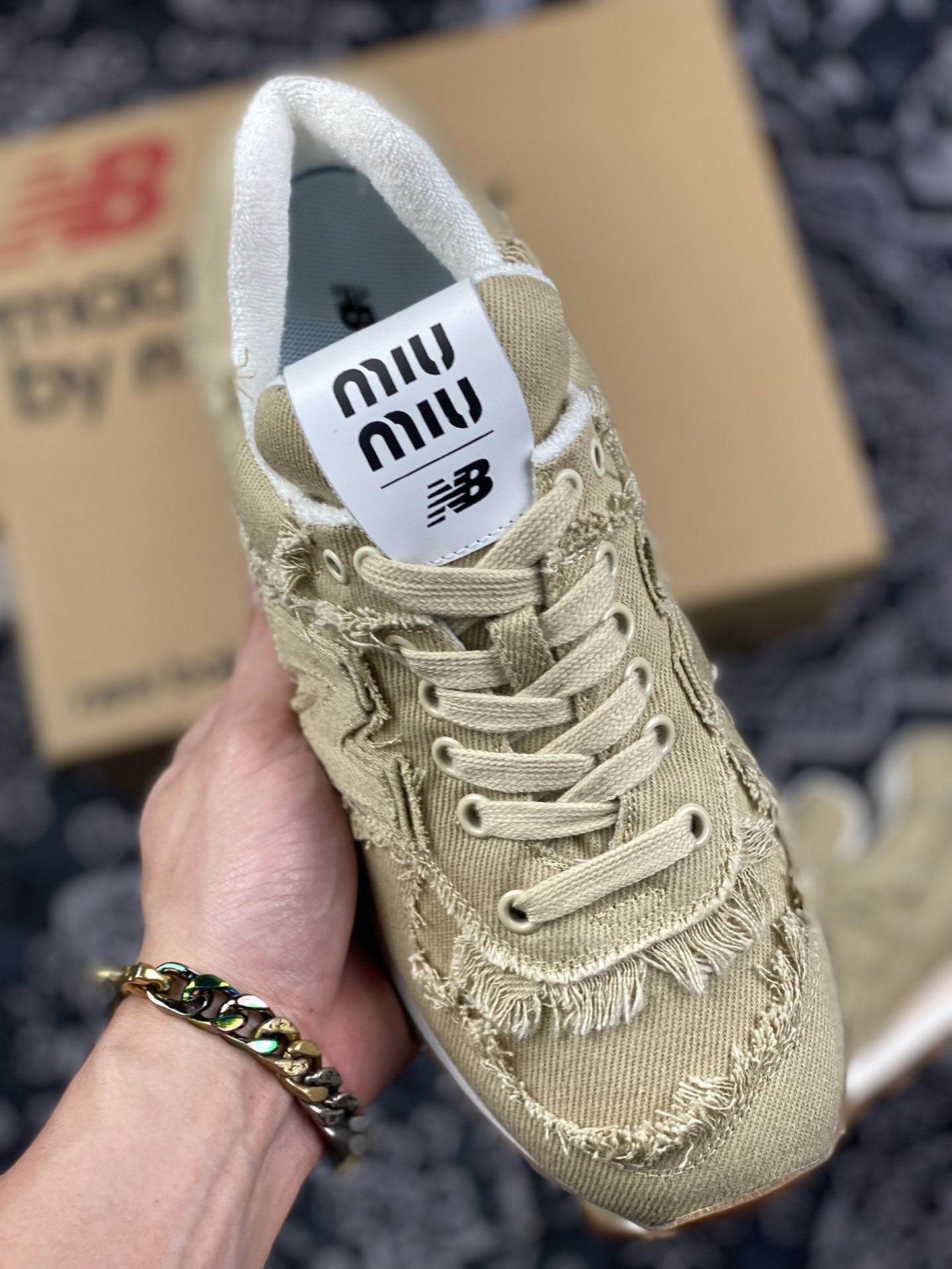 360 MIUMIU x NB574 联名款 运动跑鞋