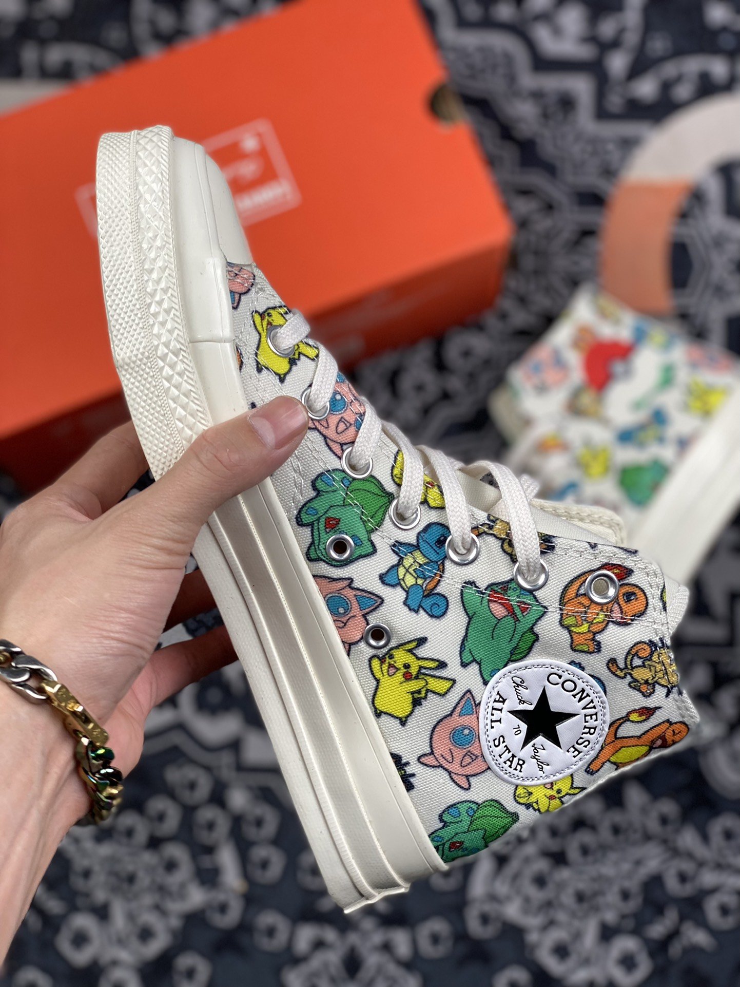 160 pokémon x converse 宠物小精灵