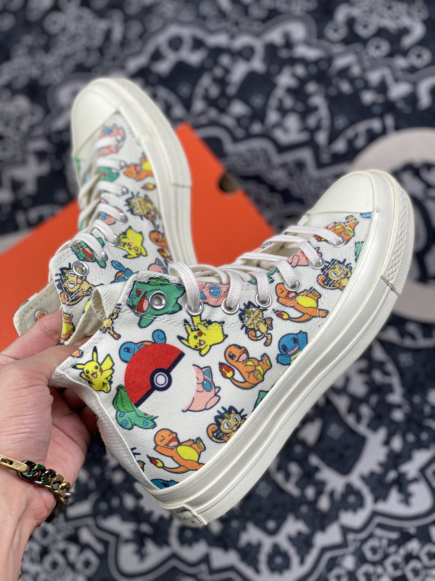 160 pokémon x converse 宠物小精灵