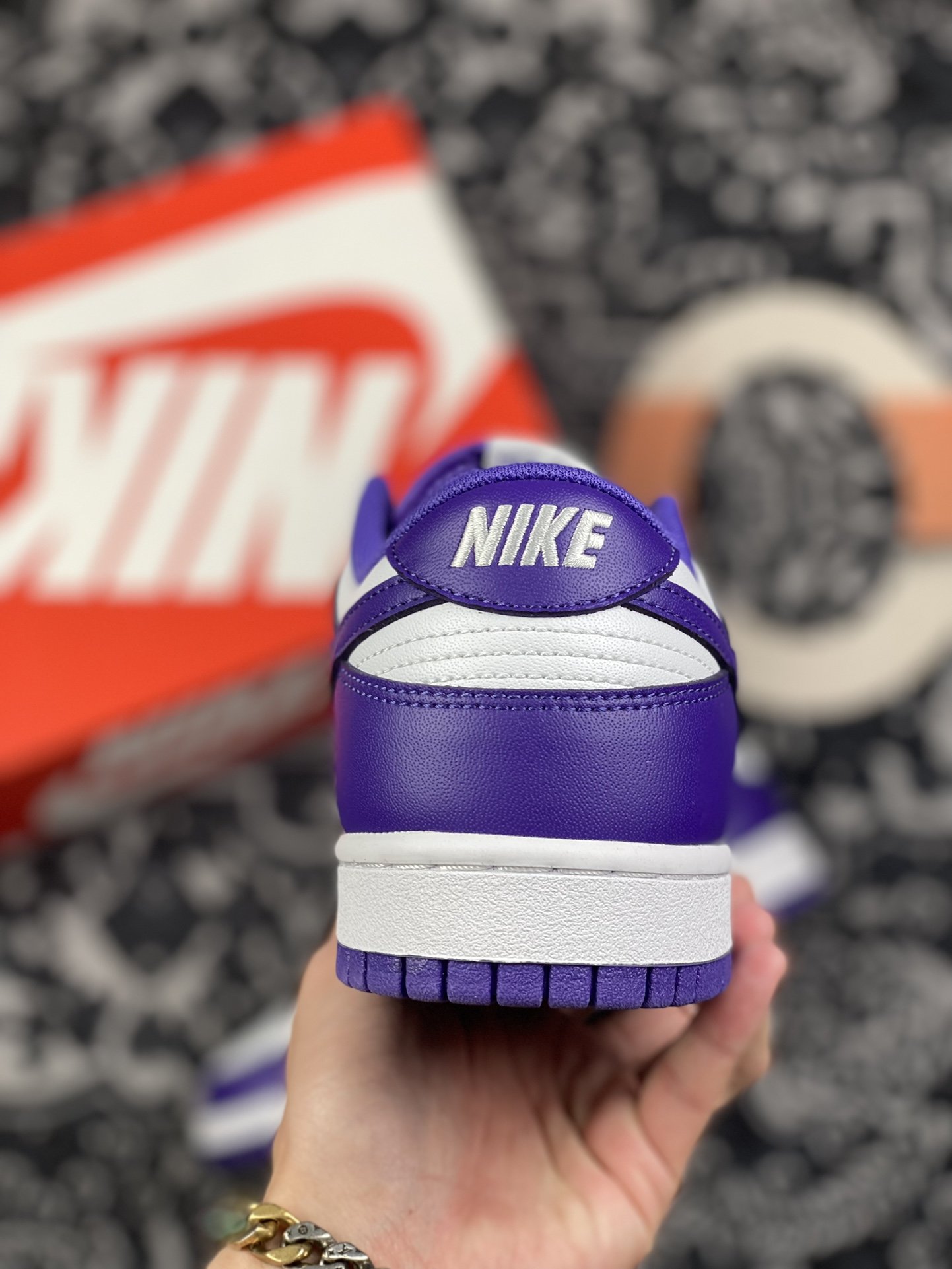 300 新批次 Nike SB Dunk Low“Court Purple”白紫配色 DD1391-104