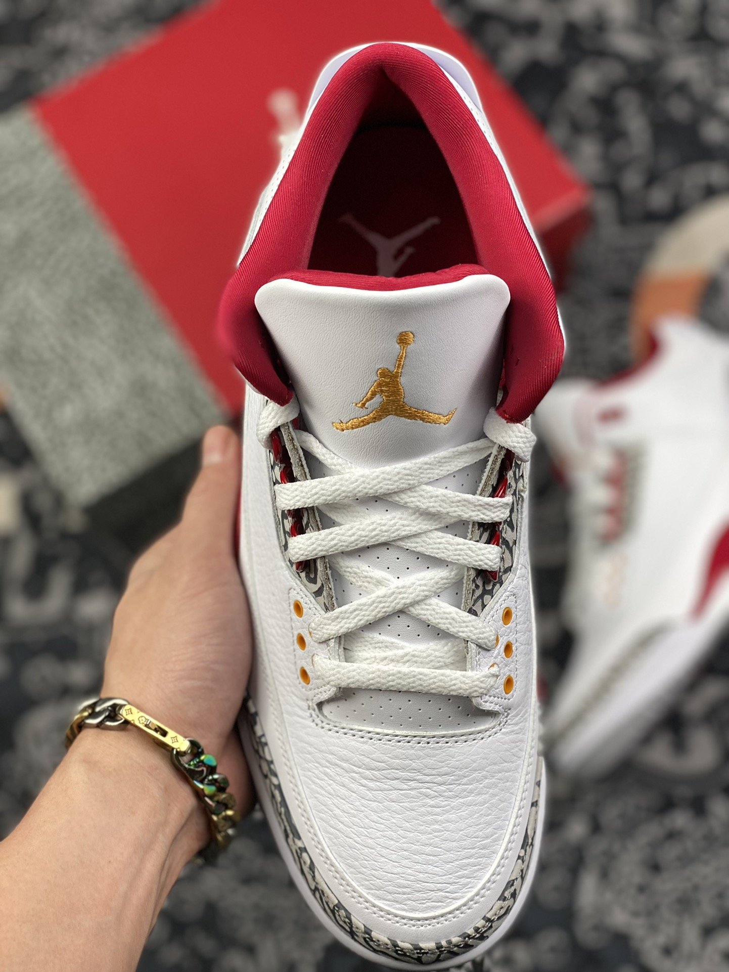 480 纯原  aj3  白酒红 红雀 复古篮球鞋CT8532-126