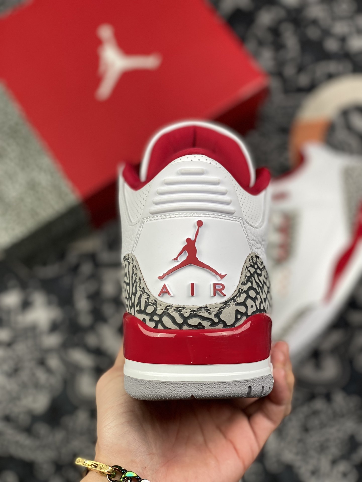 480 纯原  aj3  白酒红 红雀 复古篮球鞋CT8532-126