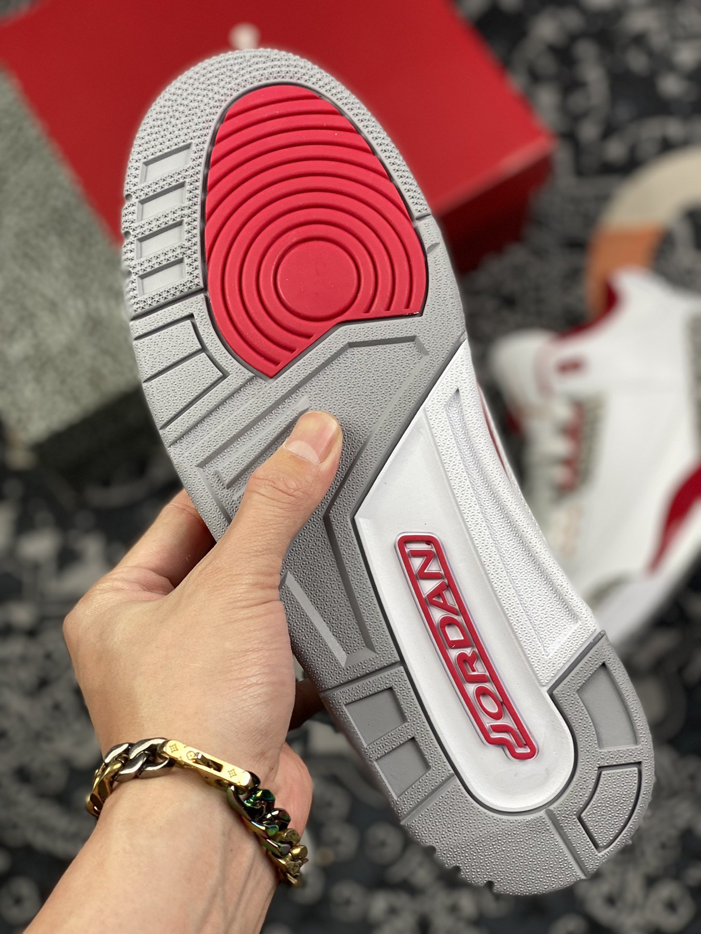 480 纯原  aj3  白酒红 红雀 复古篮球鞋CT8532-126