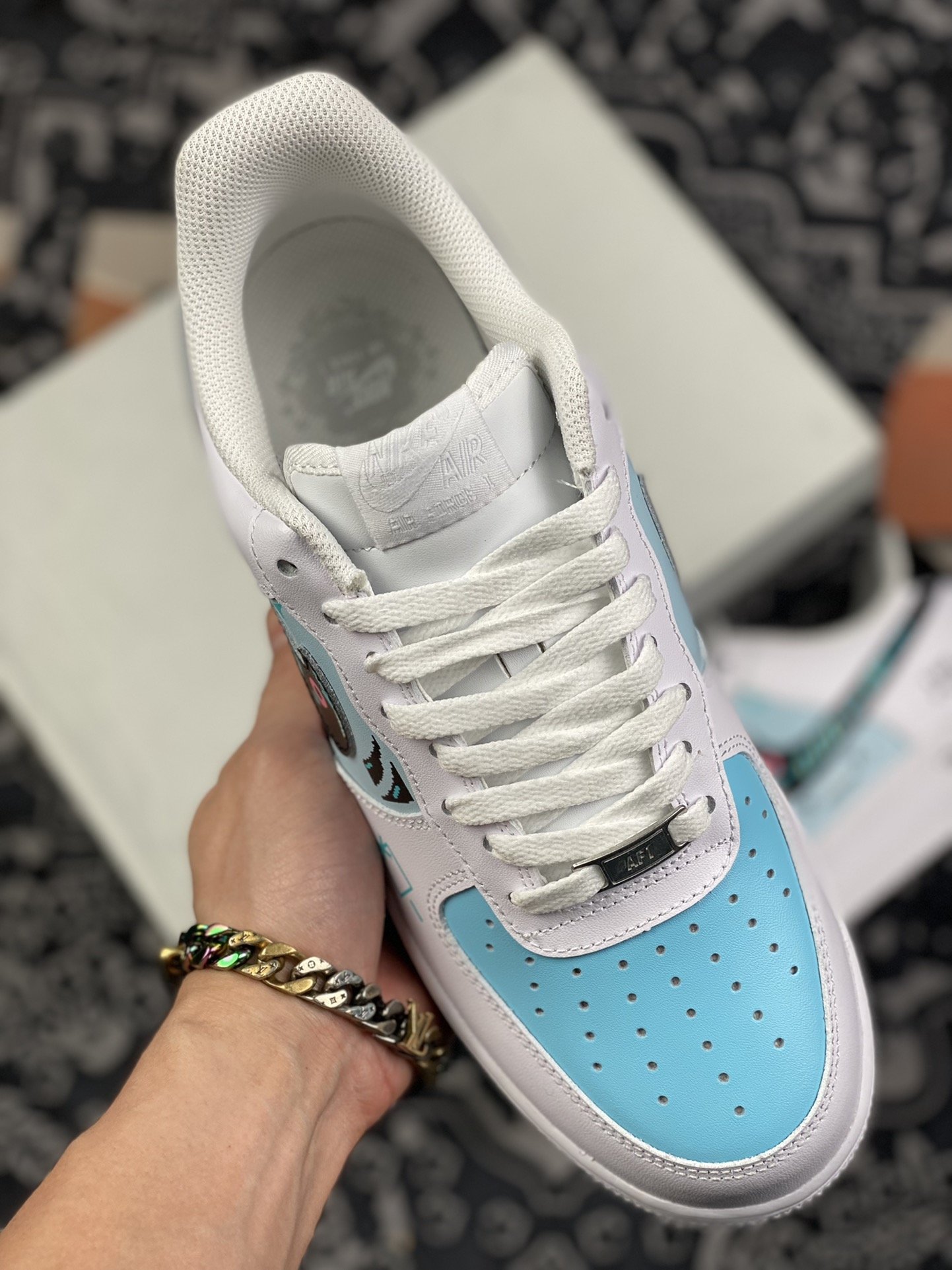 260 官方爆款定制 电玩主题Nk Air Force 1 Low ’07 未来科技 空军一号低帮CW2288-111