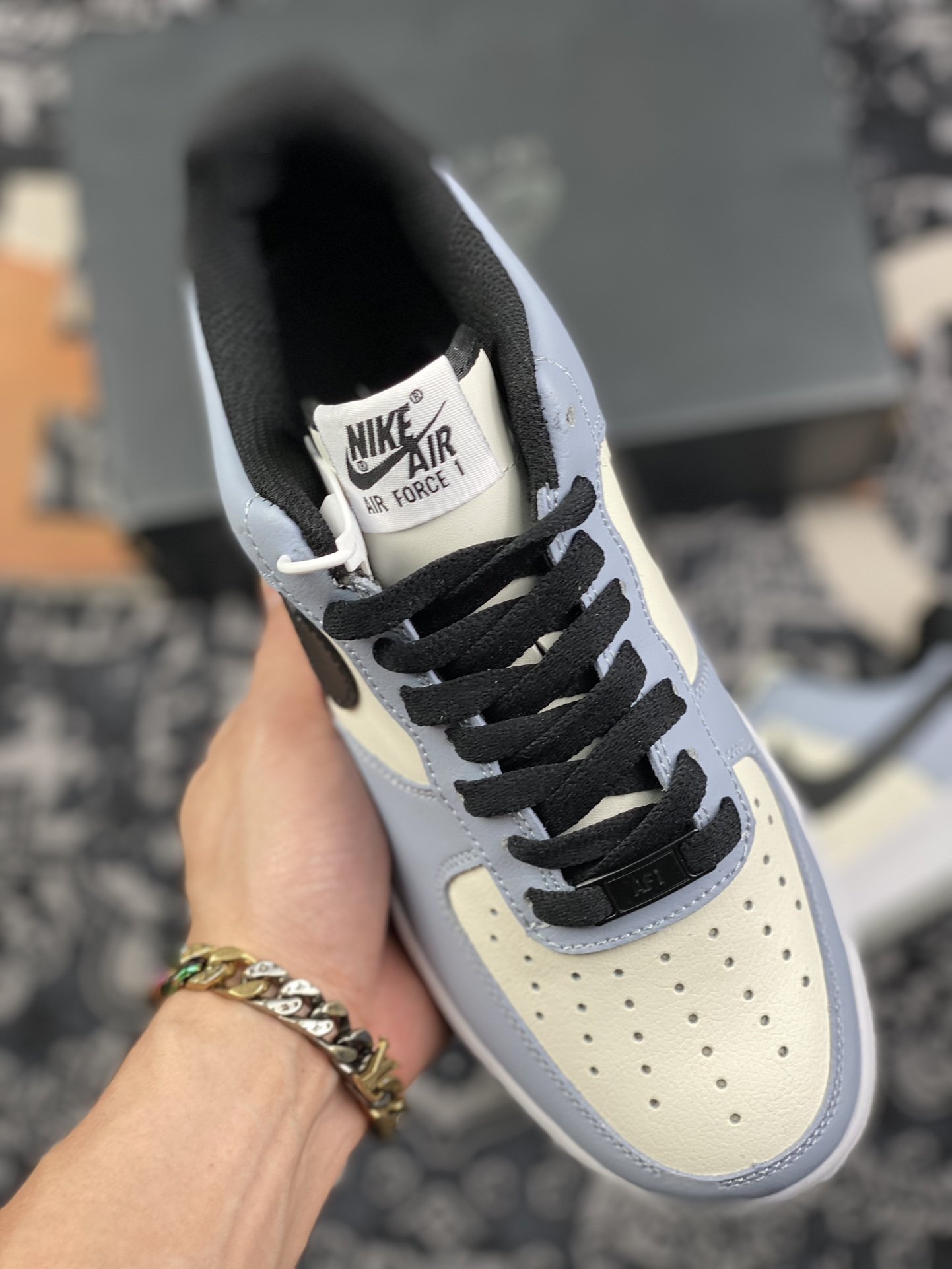 200 Nike Air Force 1 空军一号 雾蓝 CW2288-120