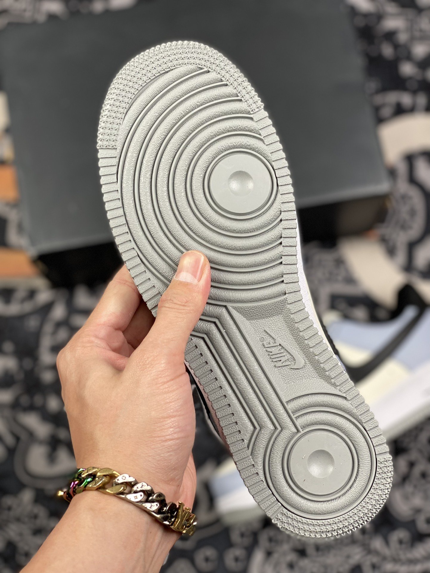 200 Nike Air Force 1 空军一号 雾蓝 CW2288-120