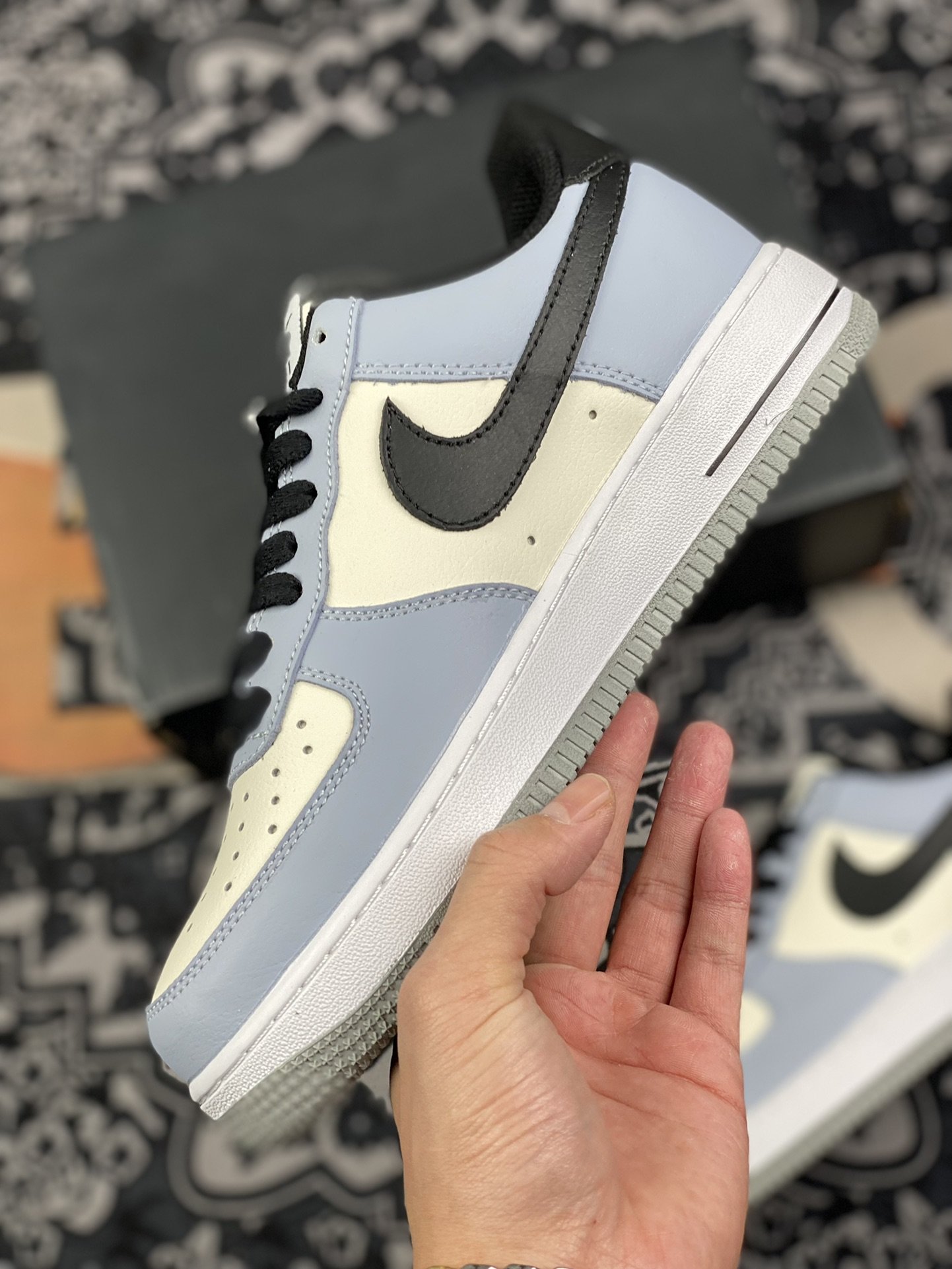 200 Nike Air Force 1 空军一号 雾蓝 CW2288-120