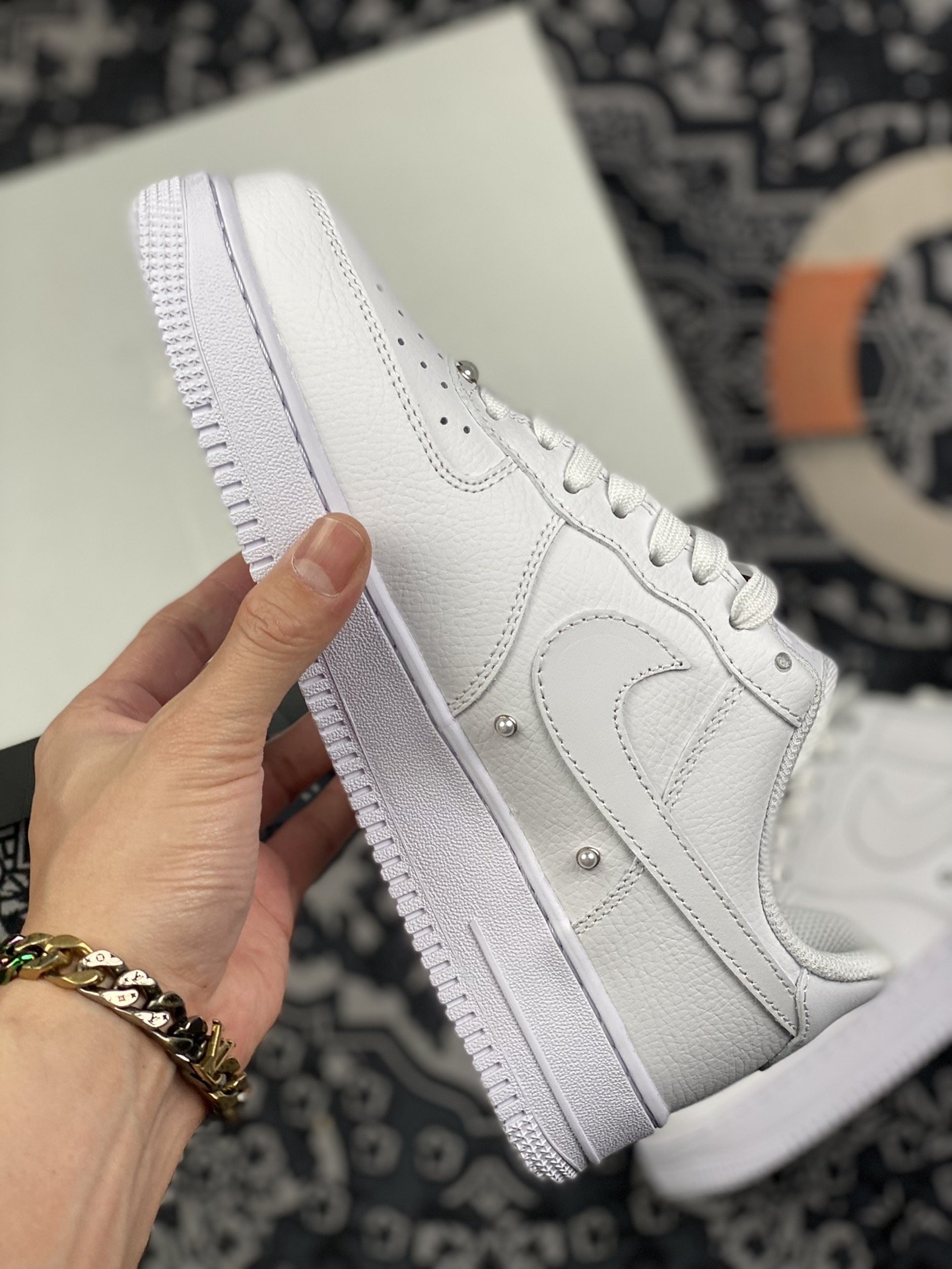 220 Nike Air Force 1 空军一号 珍珠DQ0231-100