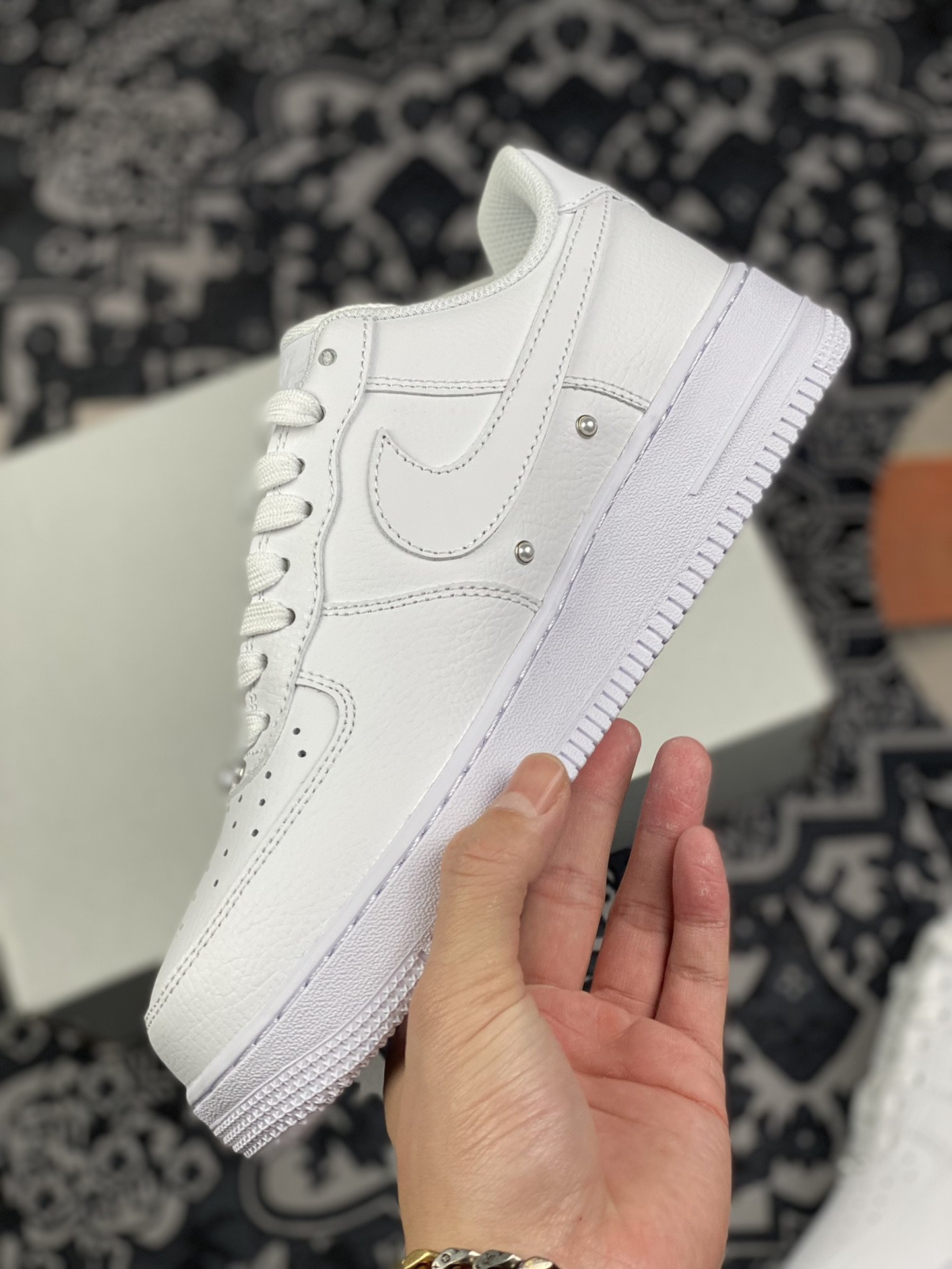 220 Nike Air Force 1 空军一号 珍珠DQ0231-100