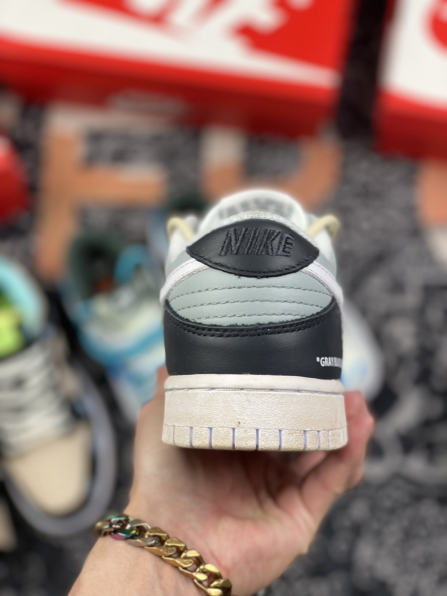 380 定制版 Nike Dunk Low Free.99” 腰果花 DD1391-001