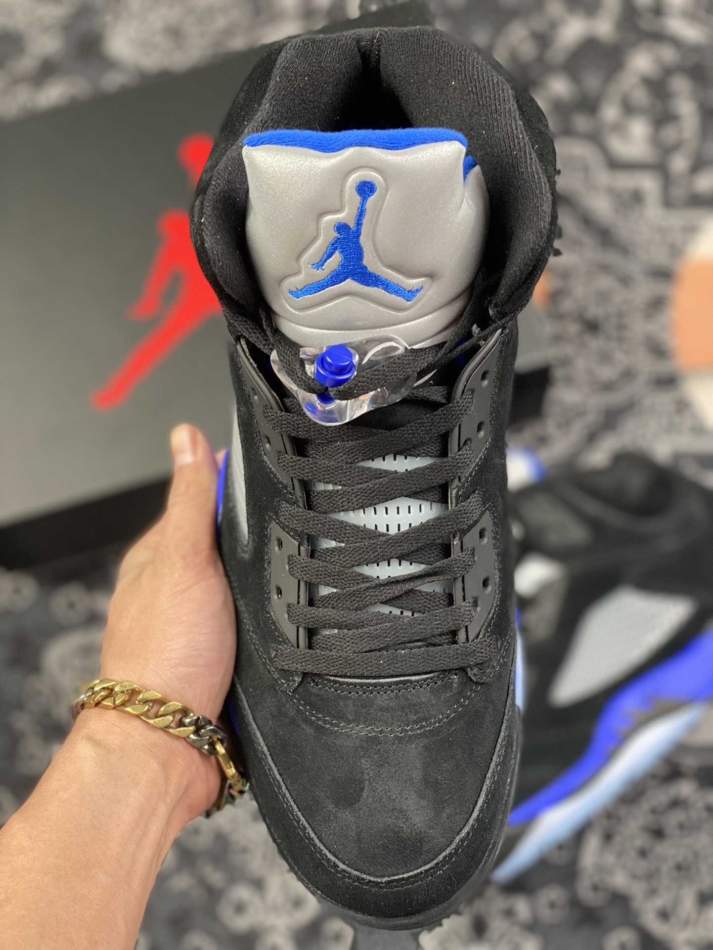 420 外贸 Air Jordan 5 Retro AJ5 乔5黑篮 CT4838-004