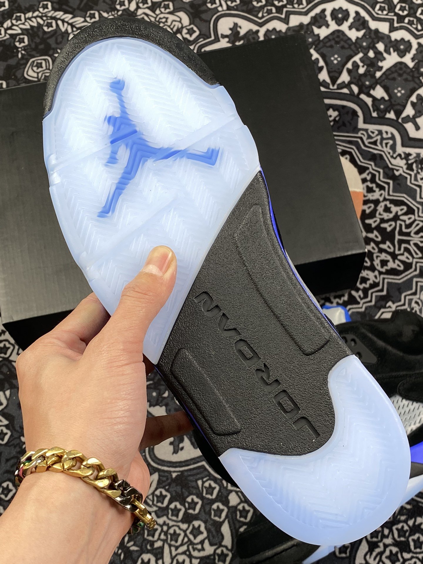 420 外贸 Air Jordan 5 Retro AJ5 乔5黑篮 CT4838-004