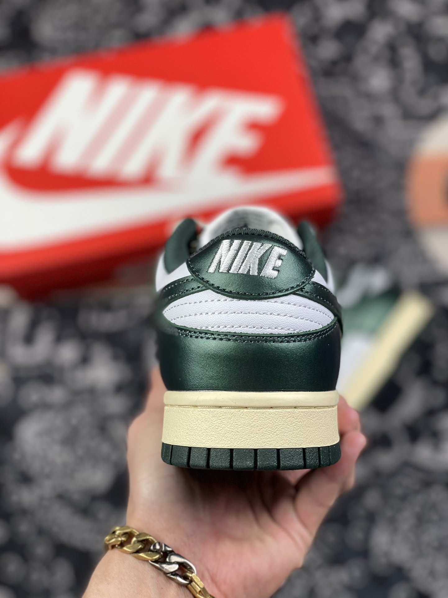 360 纯原 aj 做旧 白绿 金龟子DQ8580-100