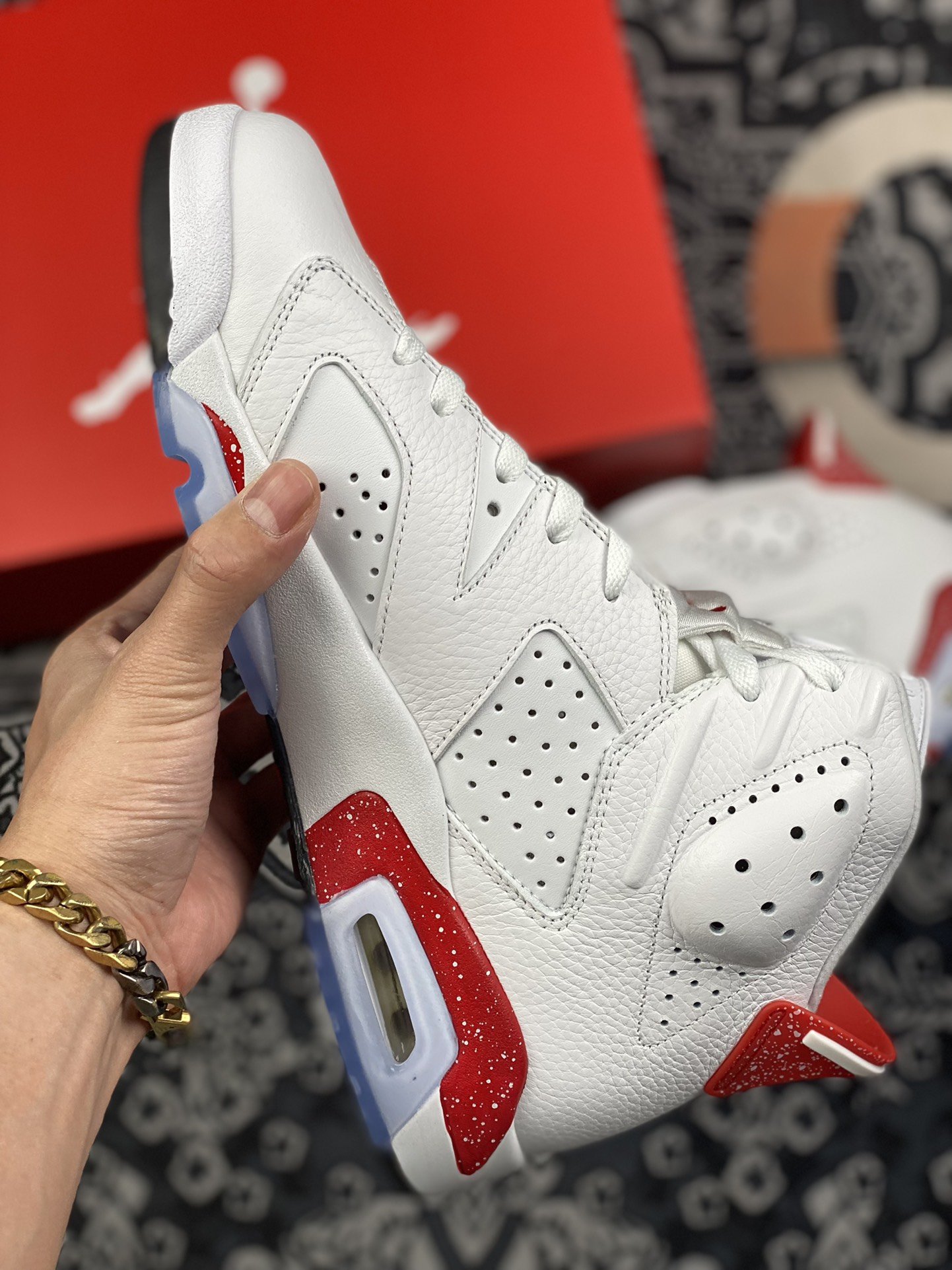 480 Air Jordan 6 “Red Oreo” 白红奥利奥CT8529-162