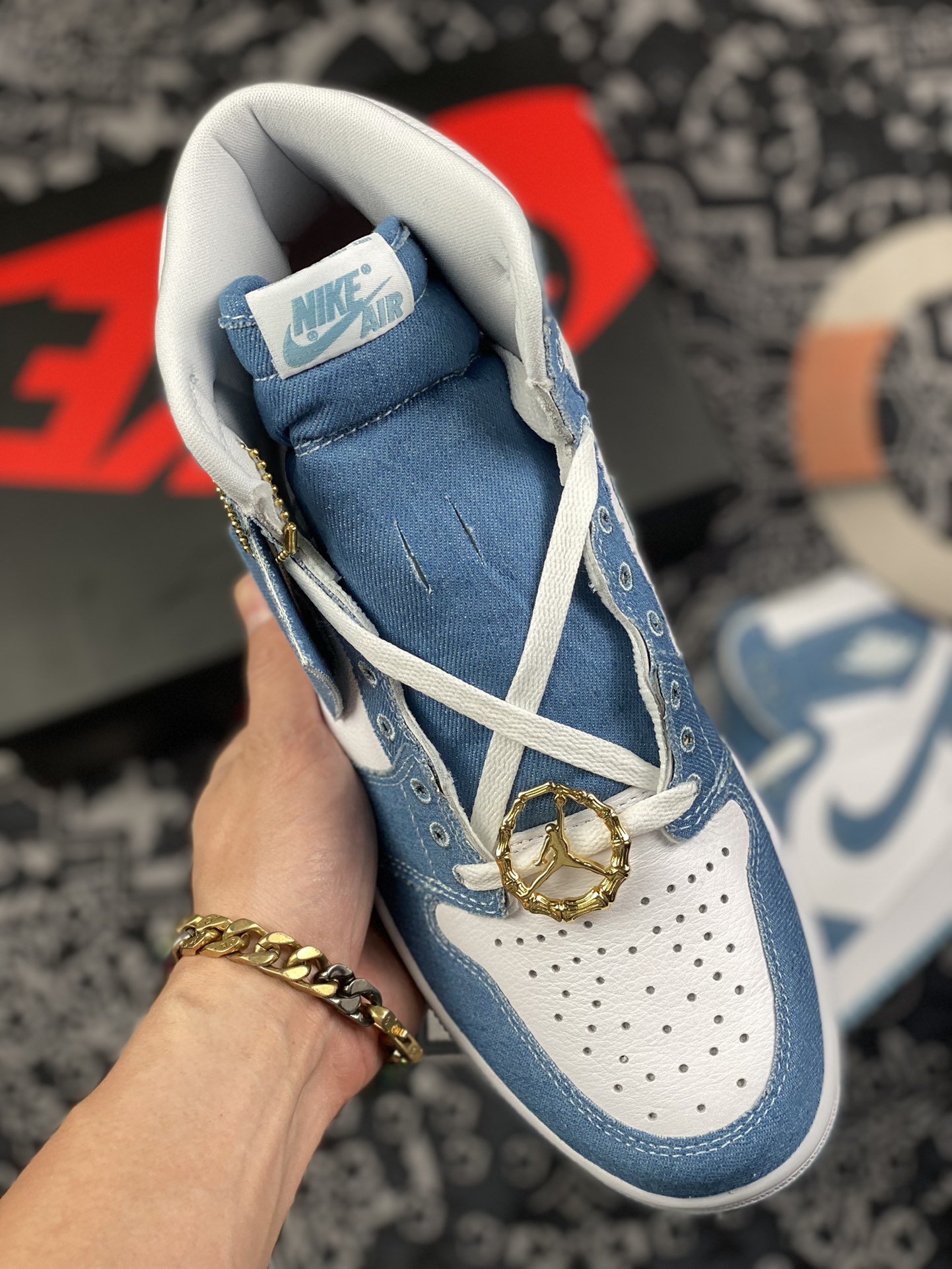 280 Air Jordan AJ1 High OG Denim” 丹宁牛仔 DM9036-104-莆田鞋,莆田鞋货源,高仿鞋,高仿鞋货源,安福档口,莆田高仿鞋,莆田鞋批发,高仿鞋批发,莆田高仿运动鞋,高仿运动鞋,莆田运动鞋 280 Air Jordan AJ1 High OG Denim” 丹宁牛仔 DM9036-104