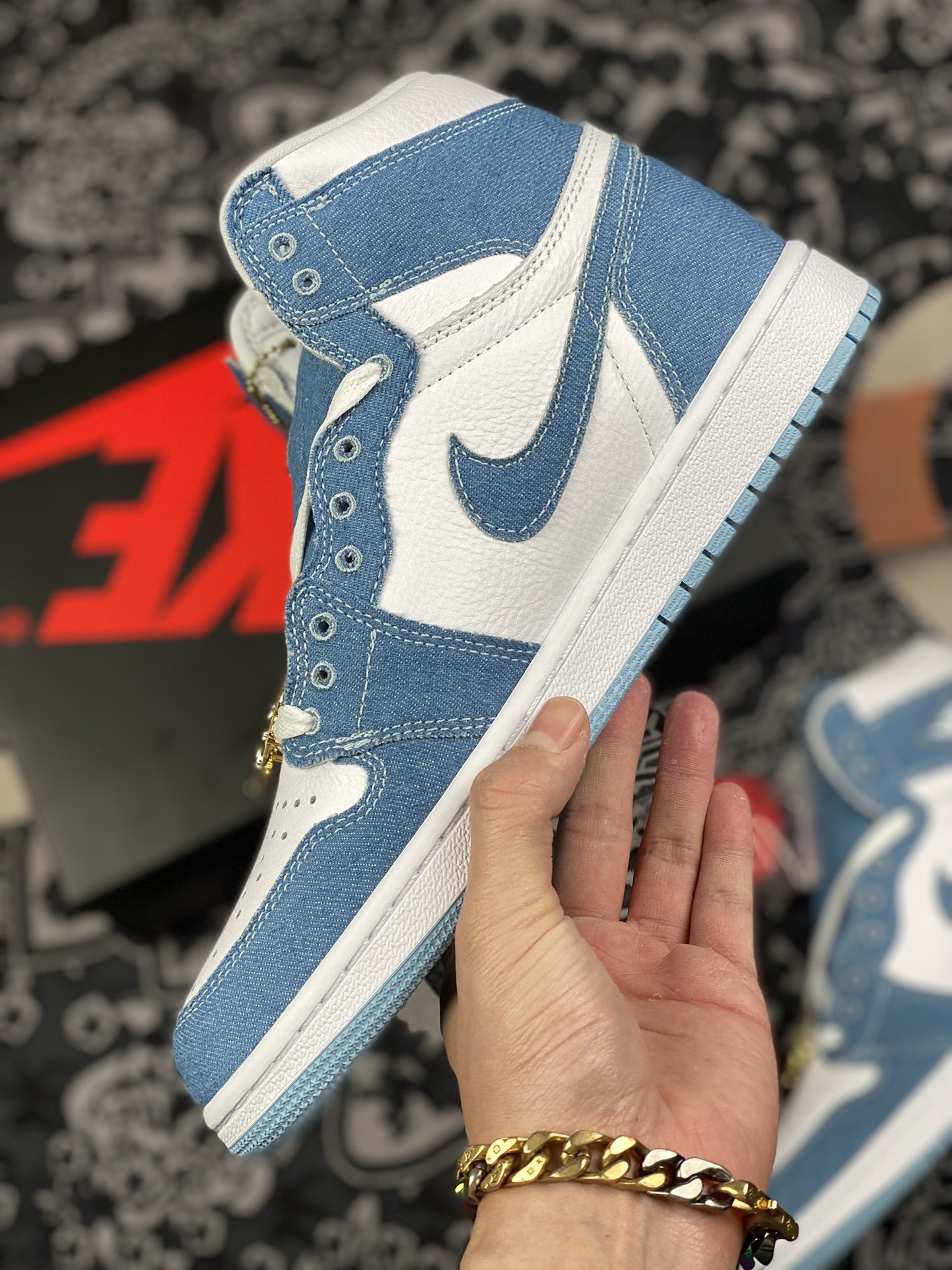 280 Air Jordan AJ1 High OG Denim” 丹宁牛仔 DM9036-104-莆田鞋,莆田鞋货源,高仿鞋,高仿鞋货源,安福档口,莆田高仿鞋,莆田鞋批发,高仿鞋批发,莆田高仿运动鞋,高仿运动鞋,莆田运动鞋 280 Air Jordan AJ1 High OG Denim” 丹宁牛仔 DM9036-104