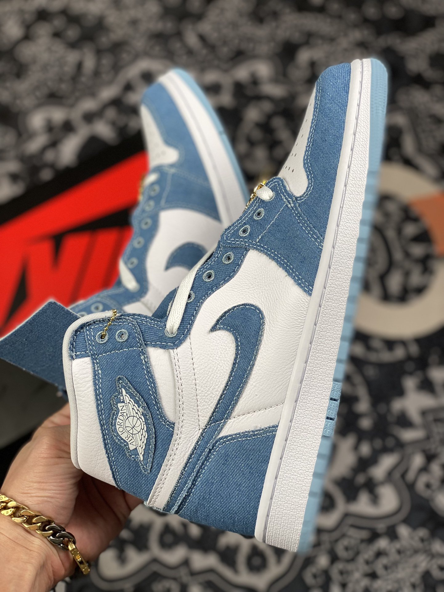 280 Air Jordan AJ1 High OG Denim” 丹宁牛仔 DM9036-104-莆田鞋,莆田鞋货源,高仿鞋,高仿鞋货源,安福档口,莆田高仿鞋,莆田鞋批发,高仿鞋批发,莆田高仿运动鞋,高仿运动鞋,莆田运动鞋 280 Air Jordan AJ1 High OG Denim” 丹宁牛仔 DM9036-104