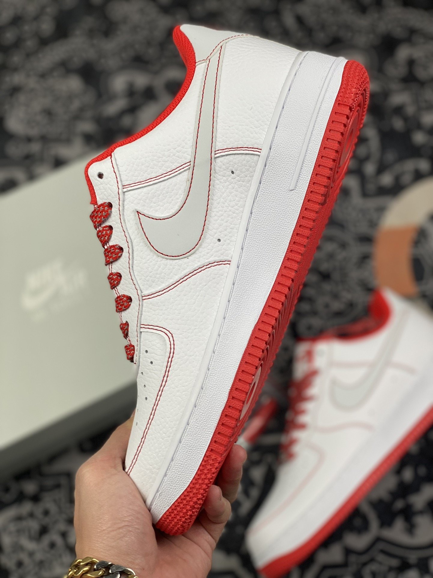 200 Nike Air Force 1 Low 3M白红缝线 CN2896-101