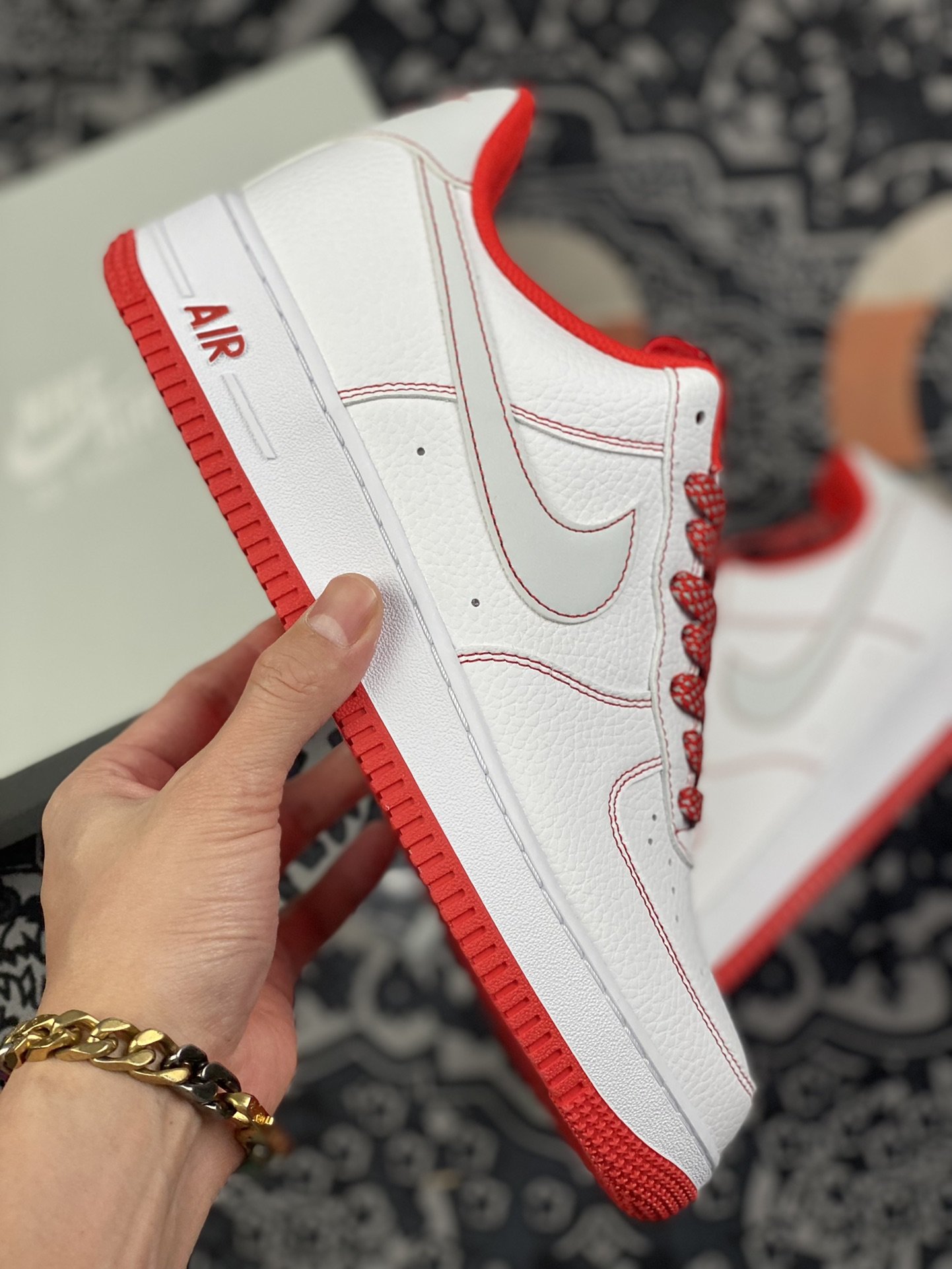 200 Nike Air Force 1 Low 3M白红缝线 CN2896-101