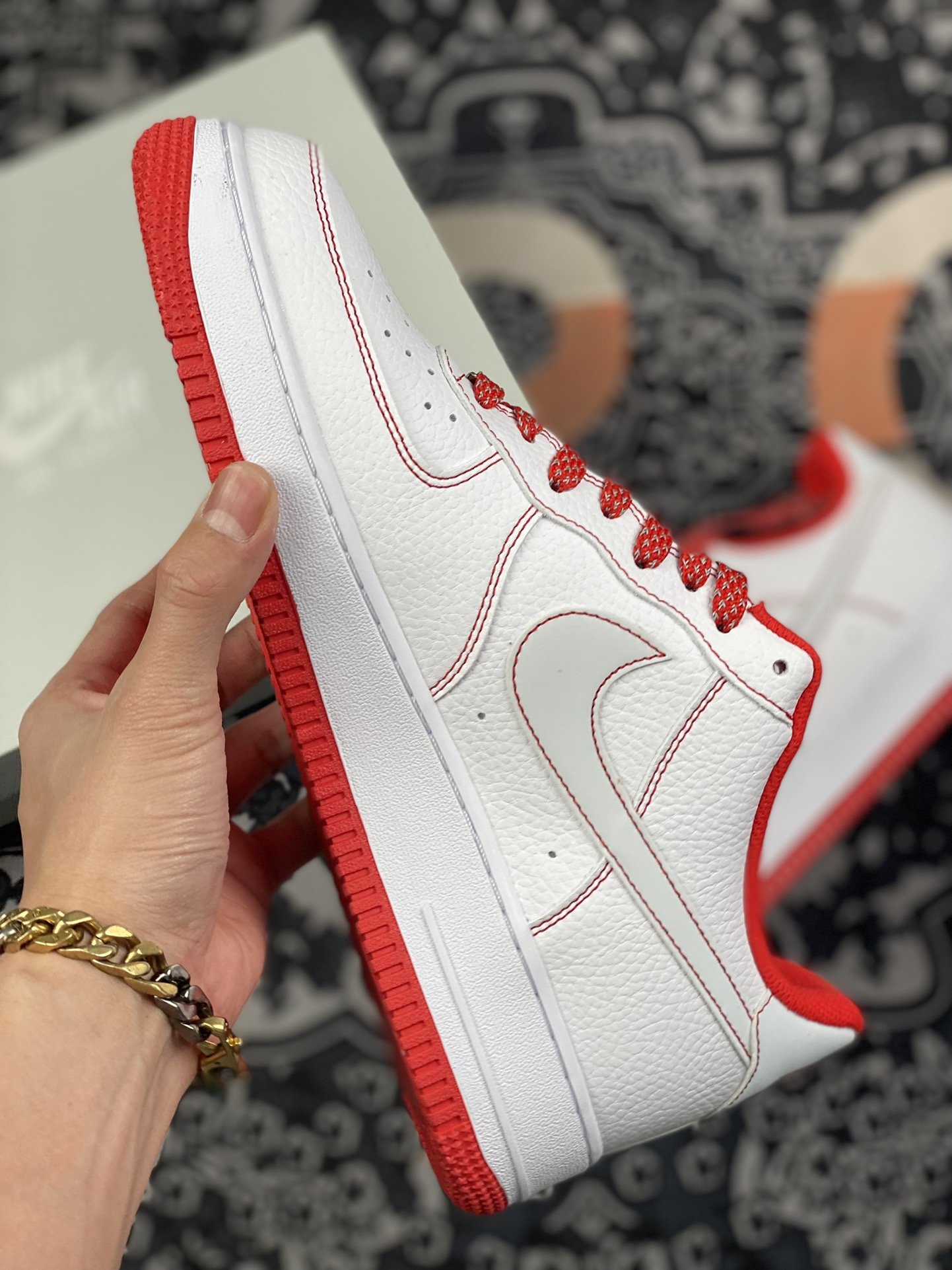 200 Nike Air Force 1 Low 3M白红缝线 CN2896-101