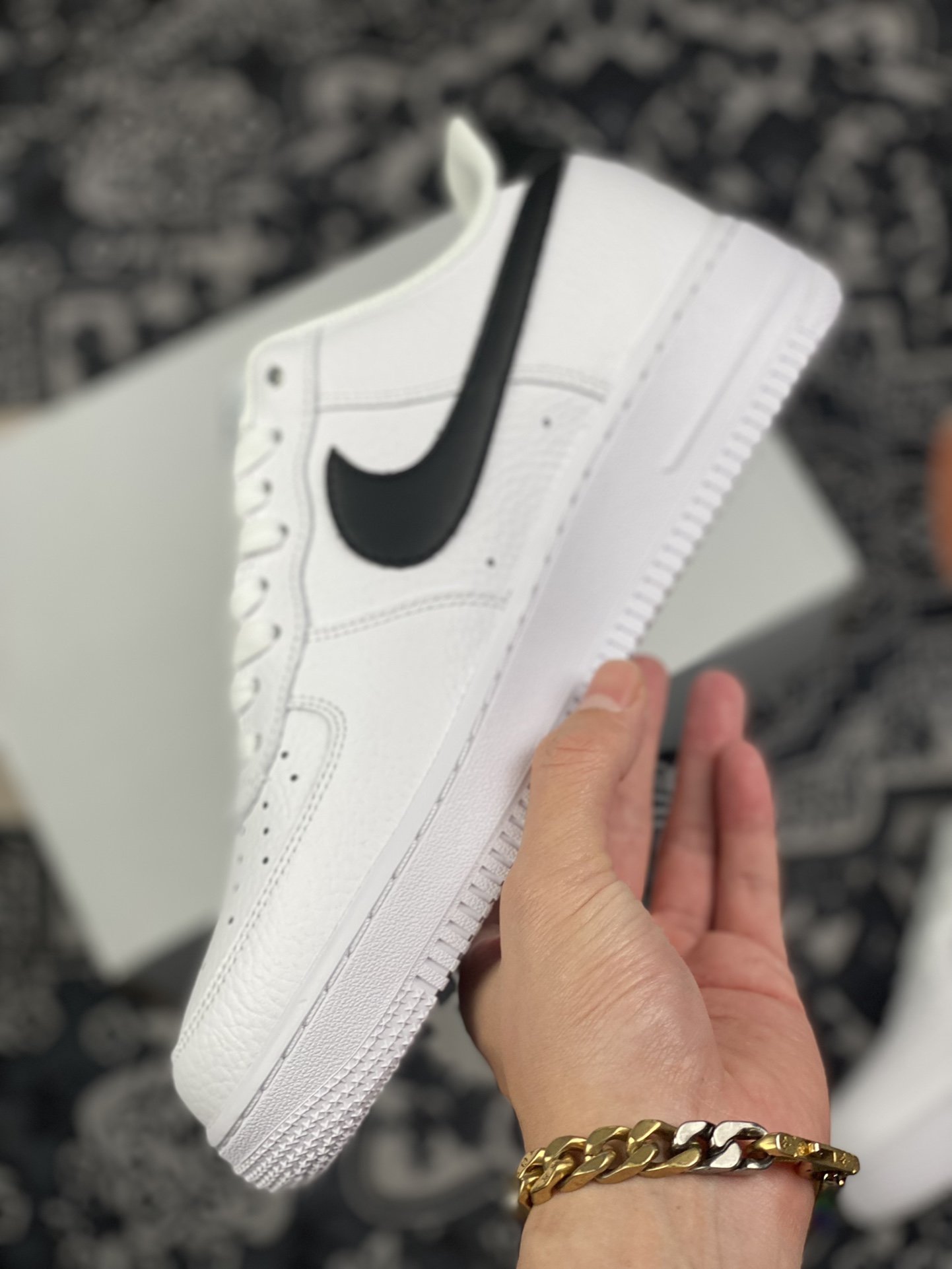 200 Nike Air Force 1 Low 白黑 小权志龙 CT2302-100