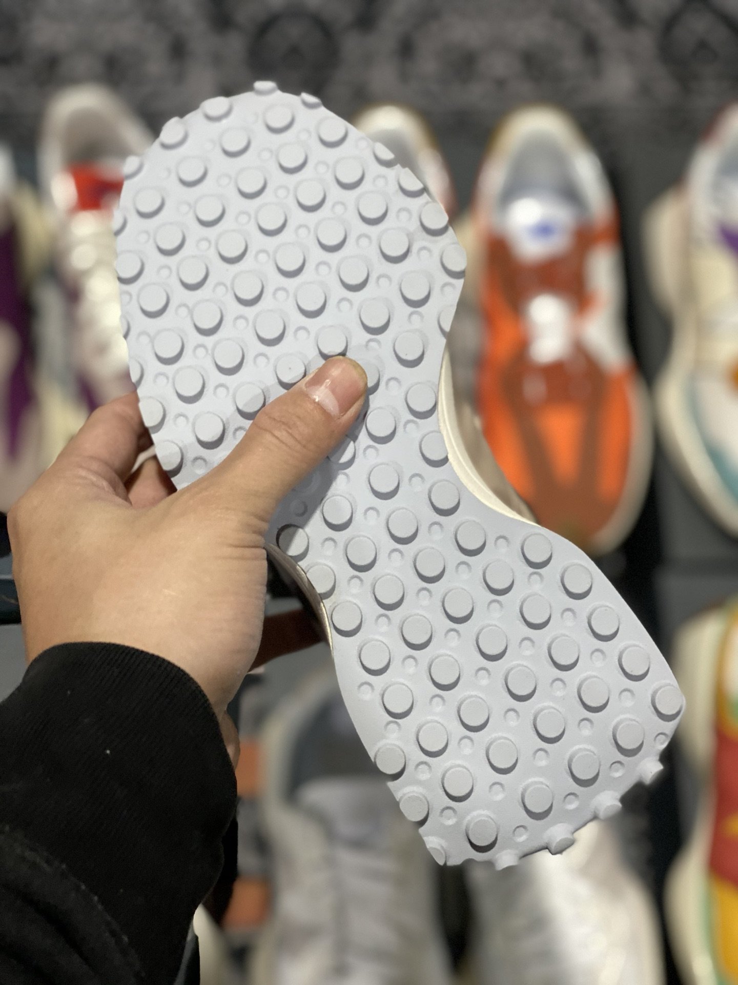 240 甄选 莞顶NB327 复古跑鞋 灰白鸳鸯 女鞋