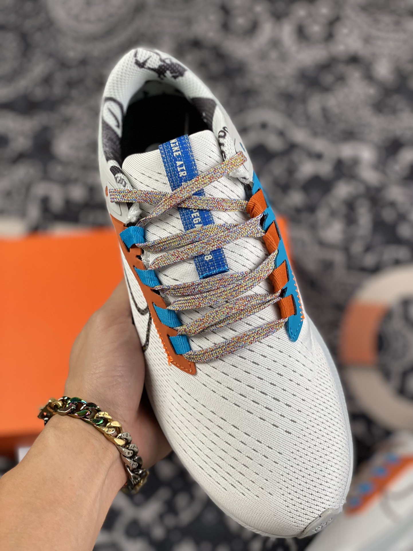 A6180 Nike Air Zoom Pegasus 38 登月38代网面透气跑鞋