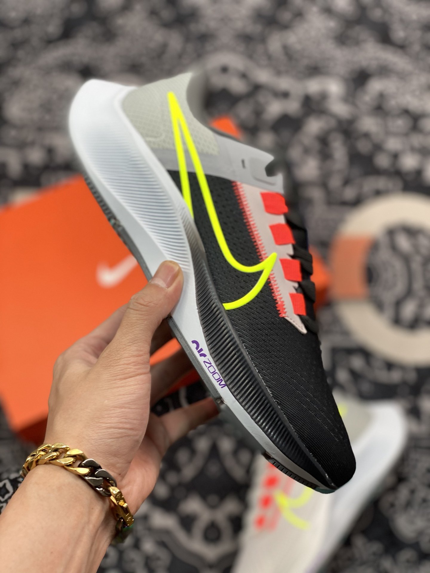 180 Nike Zoom Pegasus 38 登月38代 Limited Edition ” 鸳鸯配色 超轻网面跑步鞋 DJ3128-001