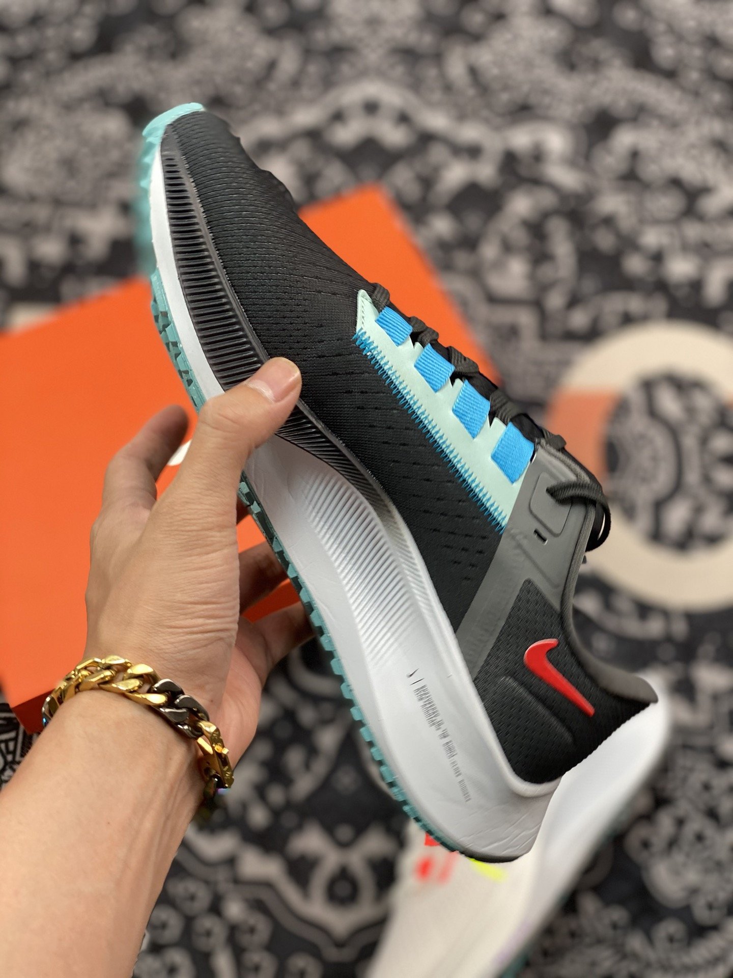 180 Nike Zoom Pegasus 38 登月38代 Limited Edition ” 鸳鸯配色 超轻网面跑步鞋 DJ3128-001