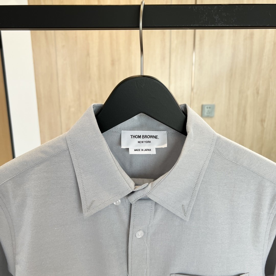 260 汤姆布朗/烟灰色四杠衬衫TB 烟灰色四杠衬衫