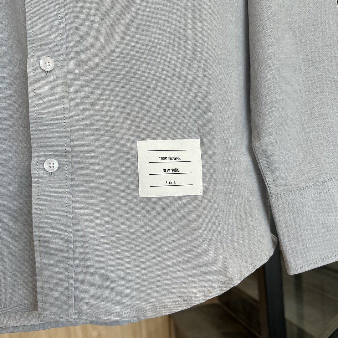 260 汤姆布朗/烟灰色四杠衬衫TB 烟灰色四杠衬衫